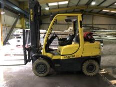 HYSTER GAS FORKLIFT 4.0 TONNE, YEAR 2007, SIDESHIFT, MONOTROL *PLUS VAT*