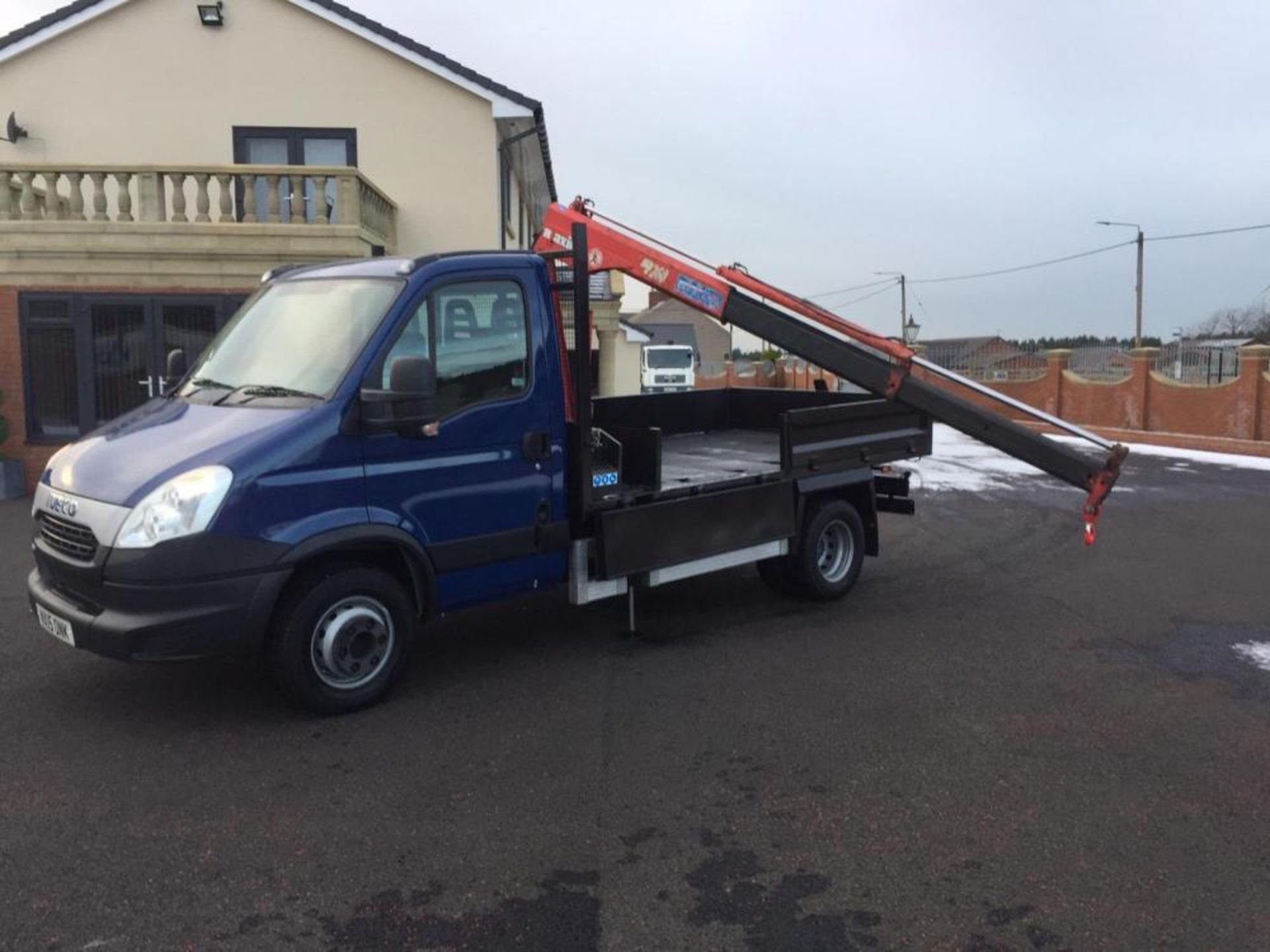 2015/15 REG IVECO DAILY 70C17 HIAB LORRY 7 TON GROSS CRANE MAXI LIFT 260 CRANE 12FT BODY *PLUS VAT* - Image 2 of 15