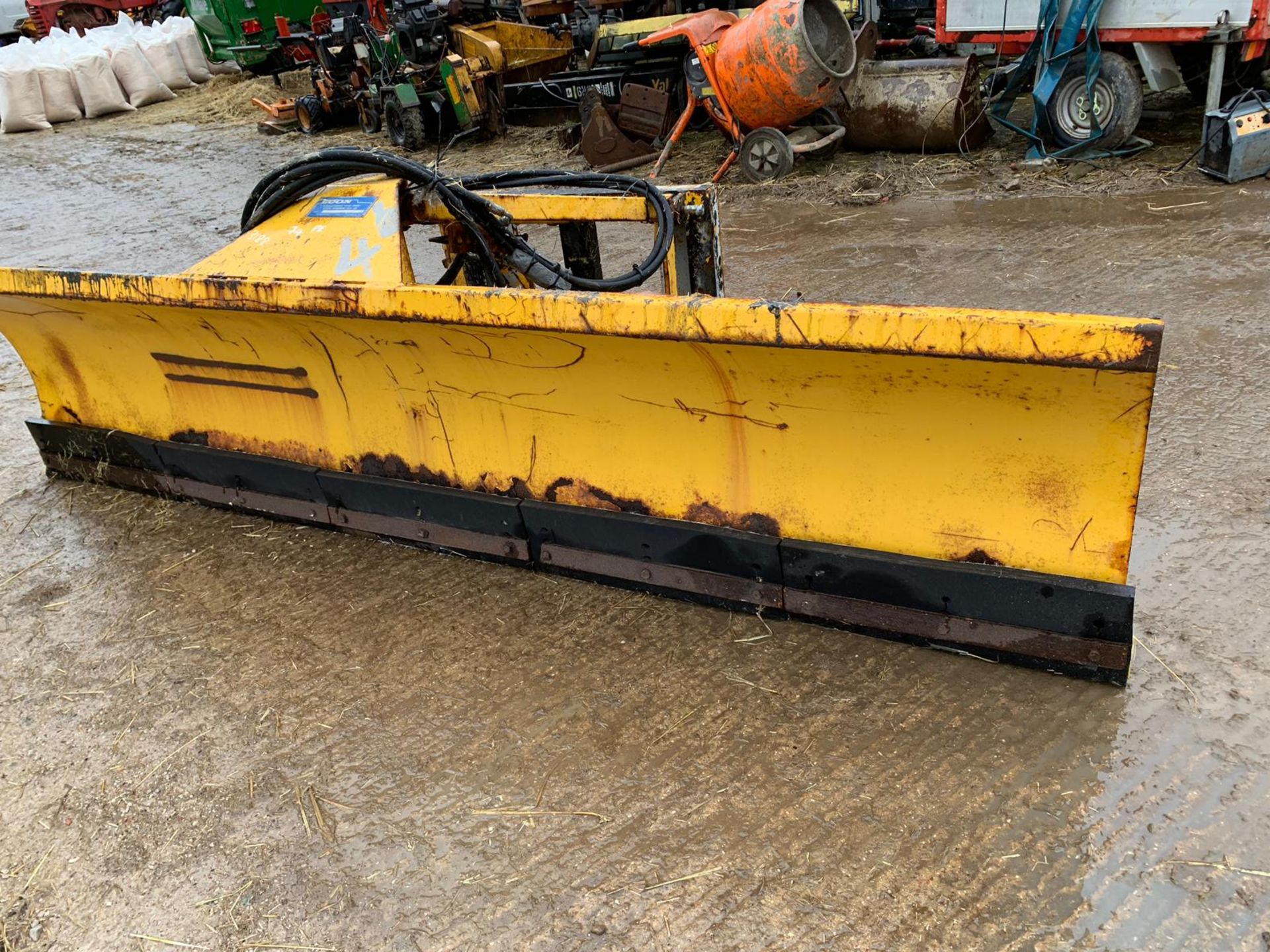 APPROX 10 FT ECON SNOW PLOUGH *PLUS VAT* - Image 3 of 11