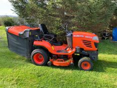 KUBOTA G23 TWIN CUT RIDE ON DIESEL LAWN MOWER, YEAR 2011, RUNS, WORKS & CUTS *PLUS VAT*