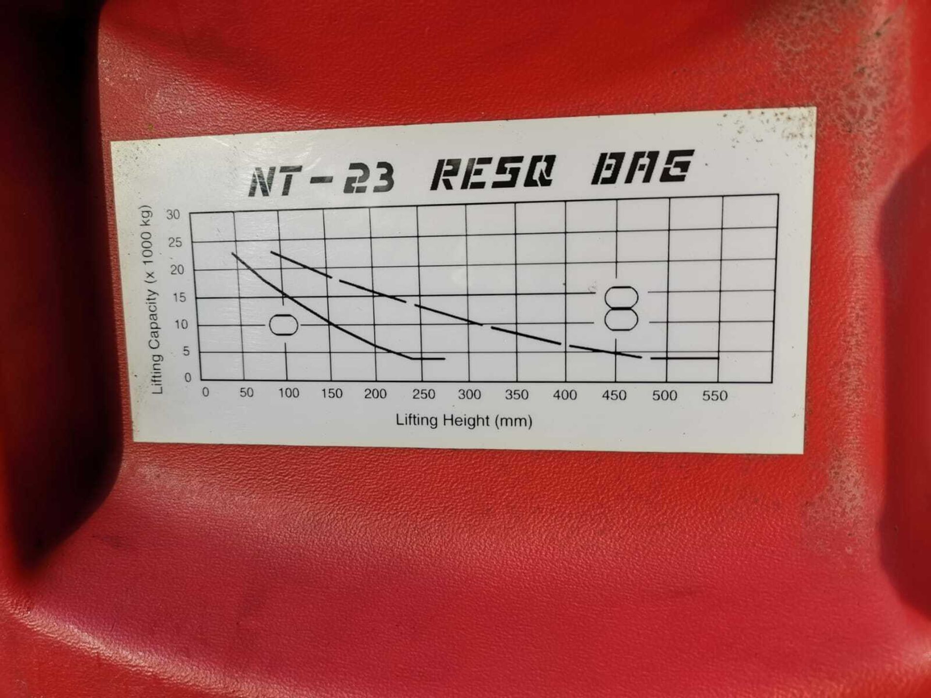 ZUMRO RESQ CASE & RESQ AIR BAGS NT-23, NT-58, NT-132. *PLUS VAT* - Image 6 of 7