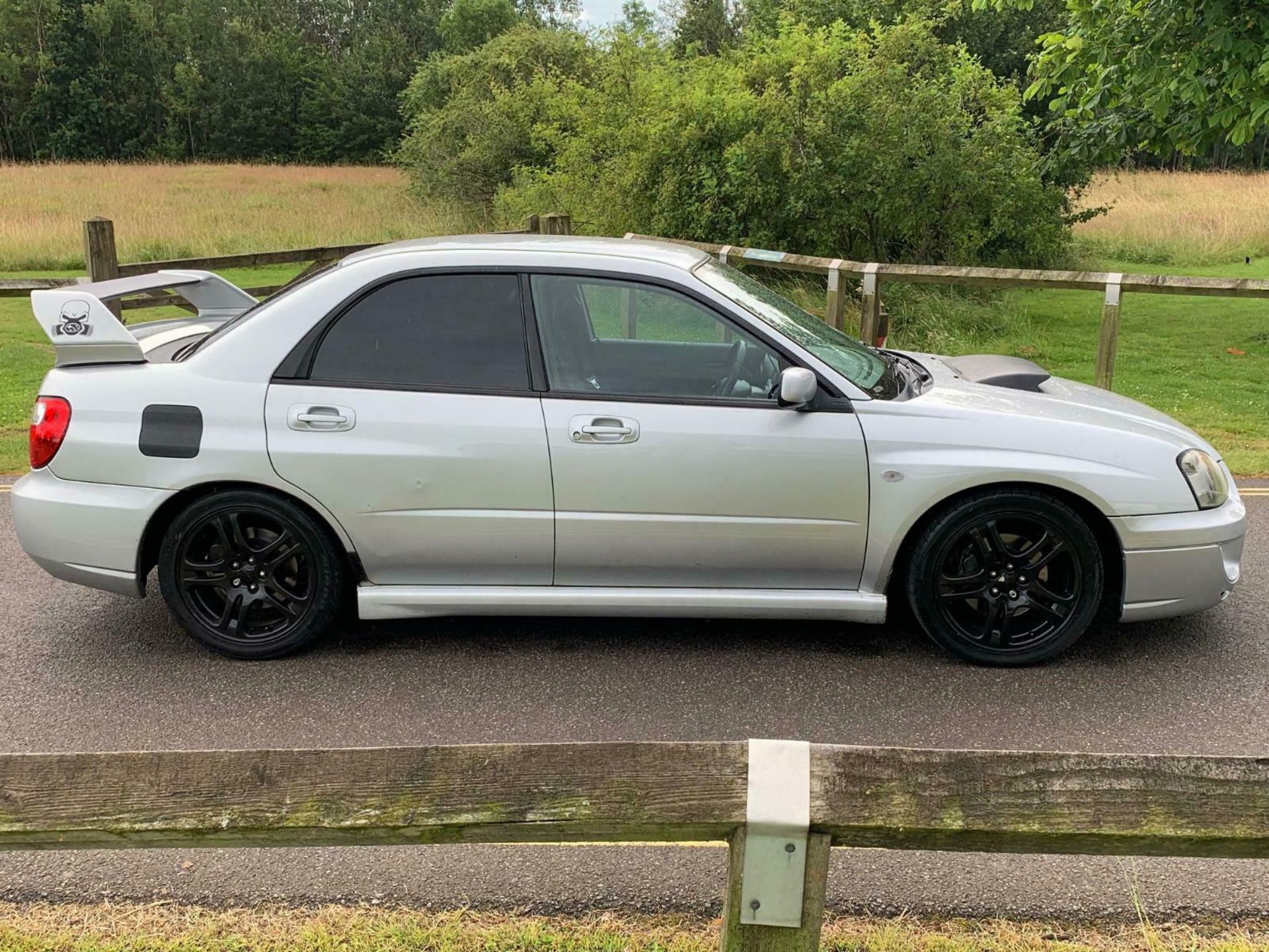 2004/54 REG SUBARU IMPREZA WRX TURBO 2.0 PETROL SILVER 4 DOOR SALOON *NO VAT* - Image 8 of 12