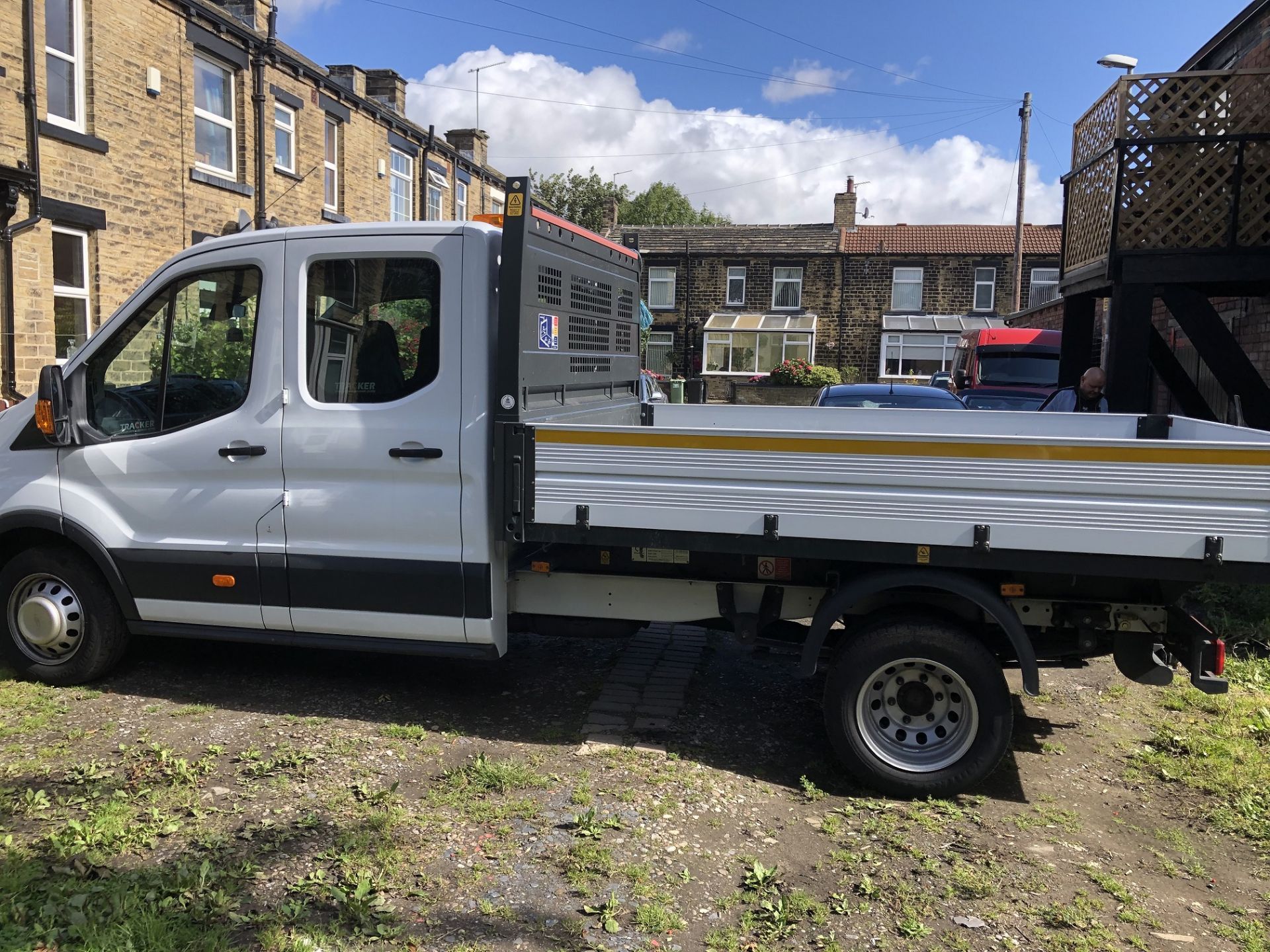 2018/18 REG FORD TRANSIT 350 CREW CAB 2.0 DIESEL TWIN WHEEL TIPPER, SHOWING 1 FORMER KEEPER *NO VAT* - Image 3 of 21