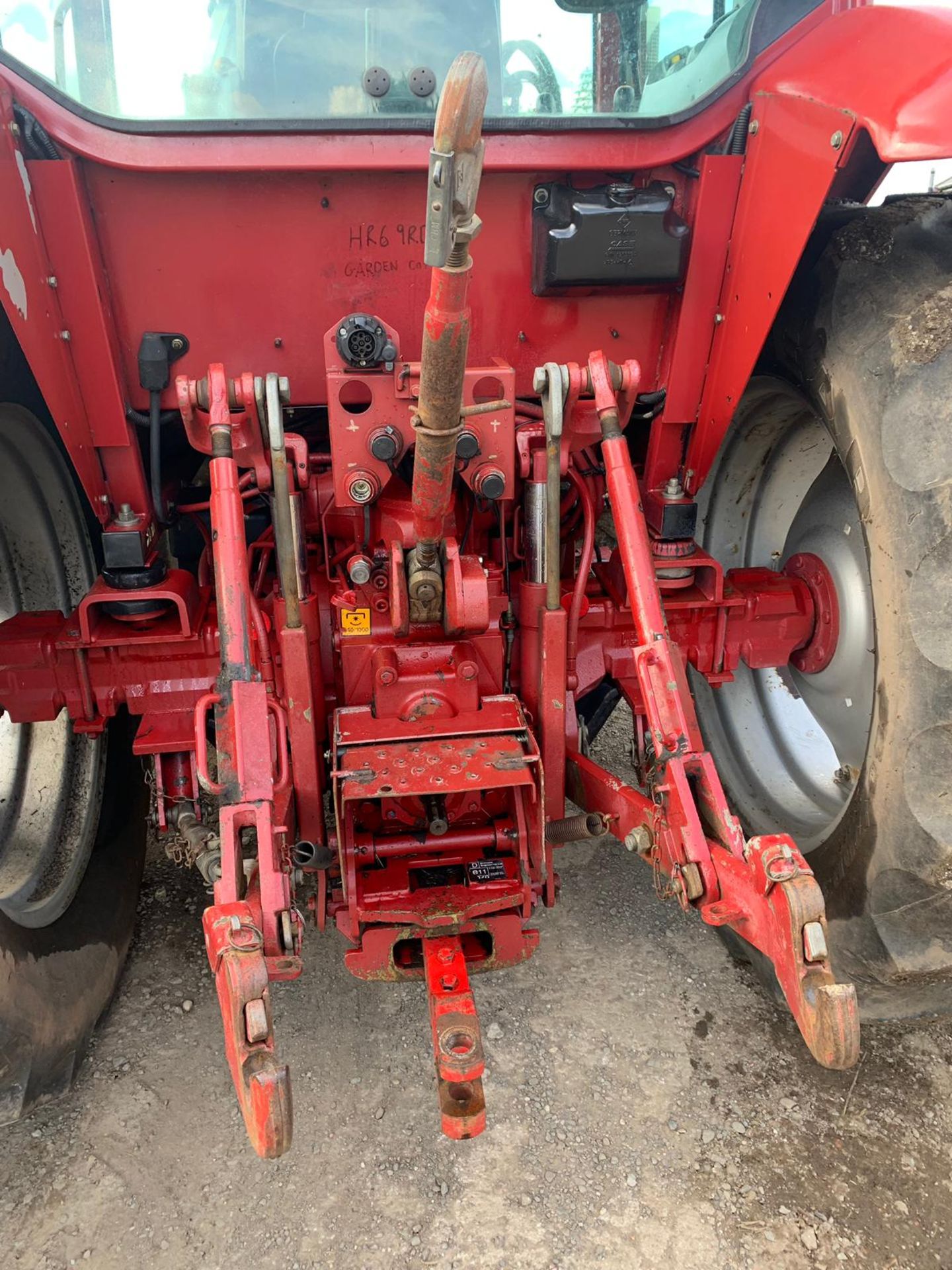 2002 CASE IH CX100 DELUXE MODEL 100 HP 4WD DIESEL TRACTOR C/W FRONT ATTACHMENT, CAB HEATER - Image 12 of 12