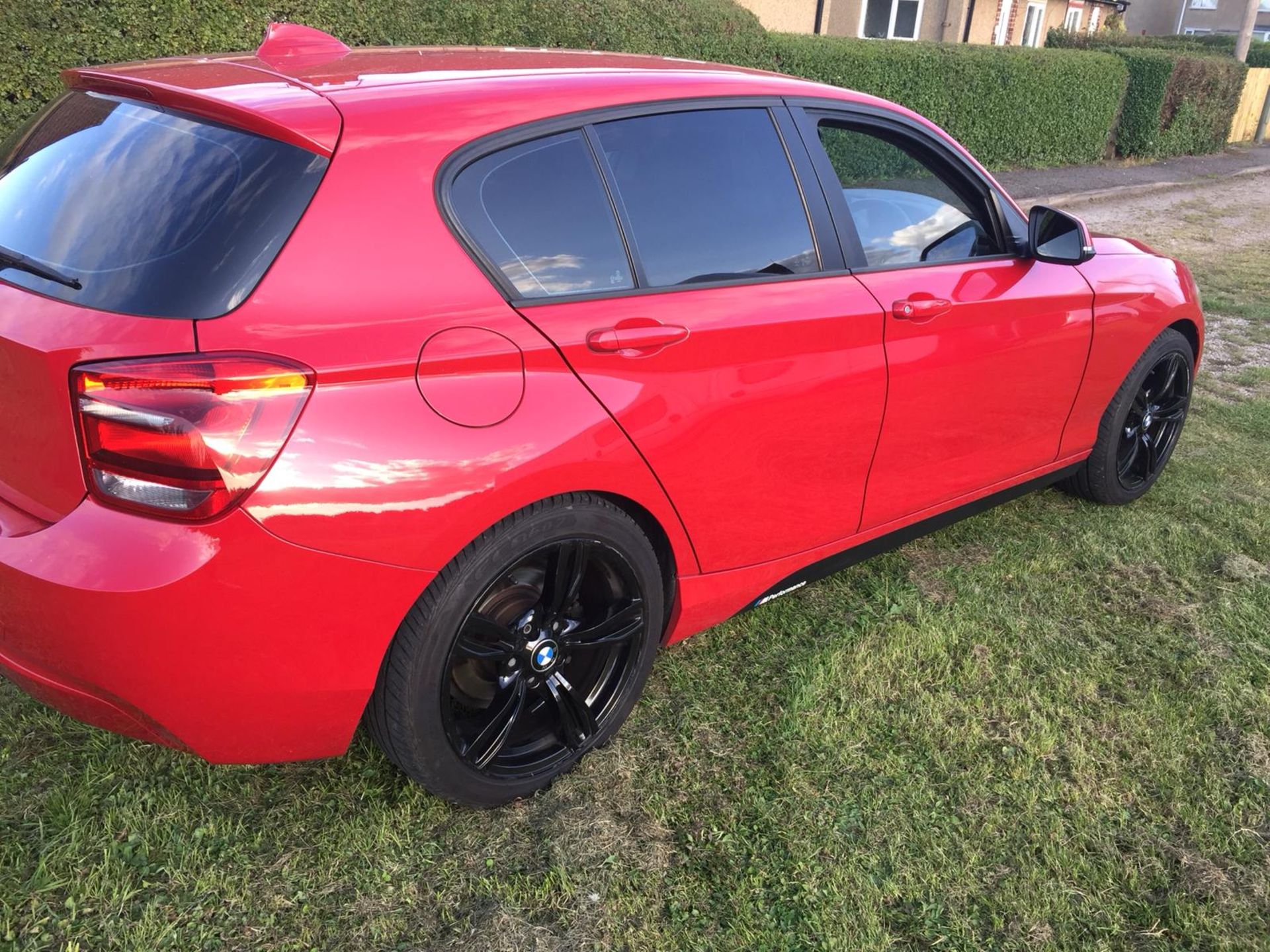 2014/64 REG BMW 116D EFFICIENT DYNAMICS 1.6 DIESEL RED 5 DOOR HATCHBACK *NO VAT* - Image 6 of 14