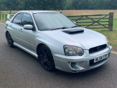 2004/54 REG SUBARU IMPREZA WRX TURBO 2.0 PETROL SILVER 4 DOOR SALOON *NO VAT*