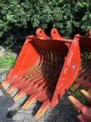 BRAND NEW 21 TON RIDDLE BUCKET, 80MM PINS, 51 INCH WIDE BUCKET, CHOICE OF 5 *PLUS VAT*