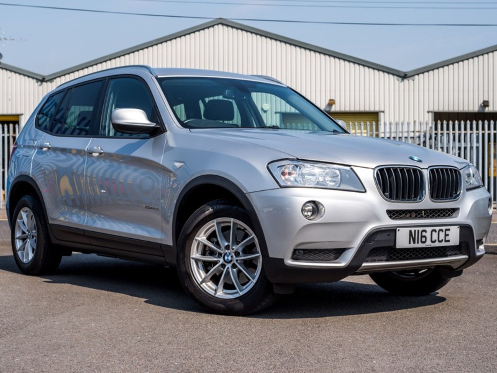 2012/62 REG BMW X3 XDRIVE 20D SE 2.0 DIESEL SILVER 4X4, SHOWING 4 FORMER KEEPERS *NO VAT*