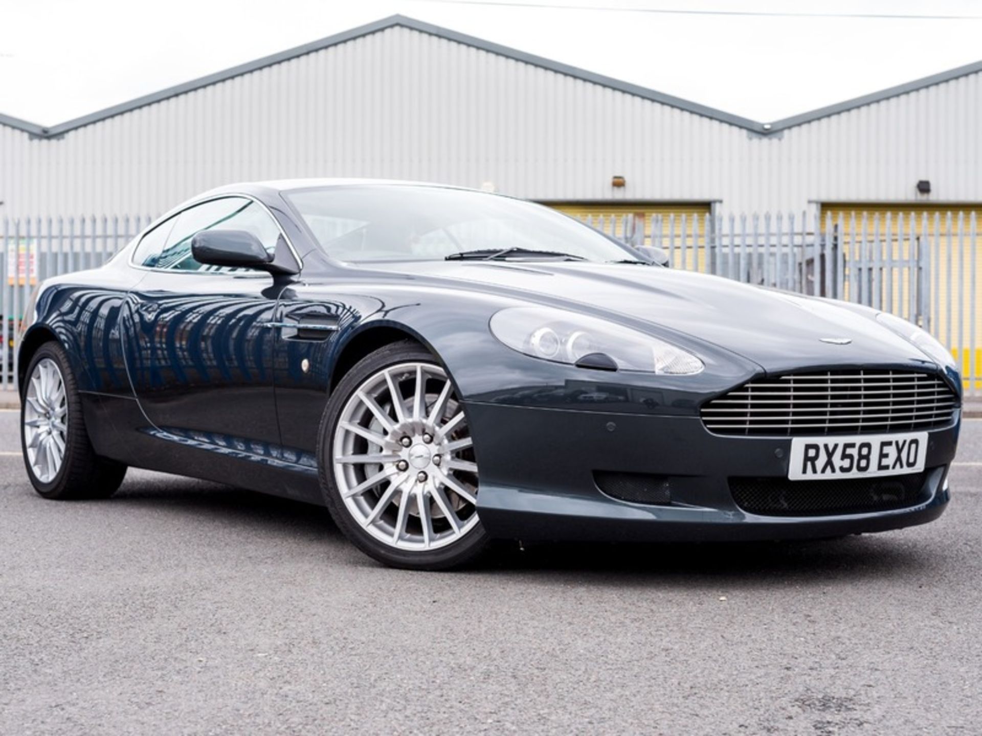 2008/58 REG ASTON MARTIN DB9 AUTOMATIC 6.0 V12 PETROL COUPE TEMPEST GREY *NO VAT*