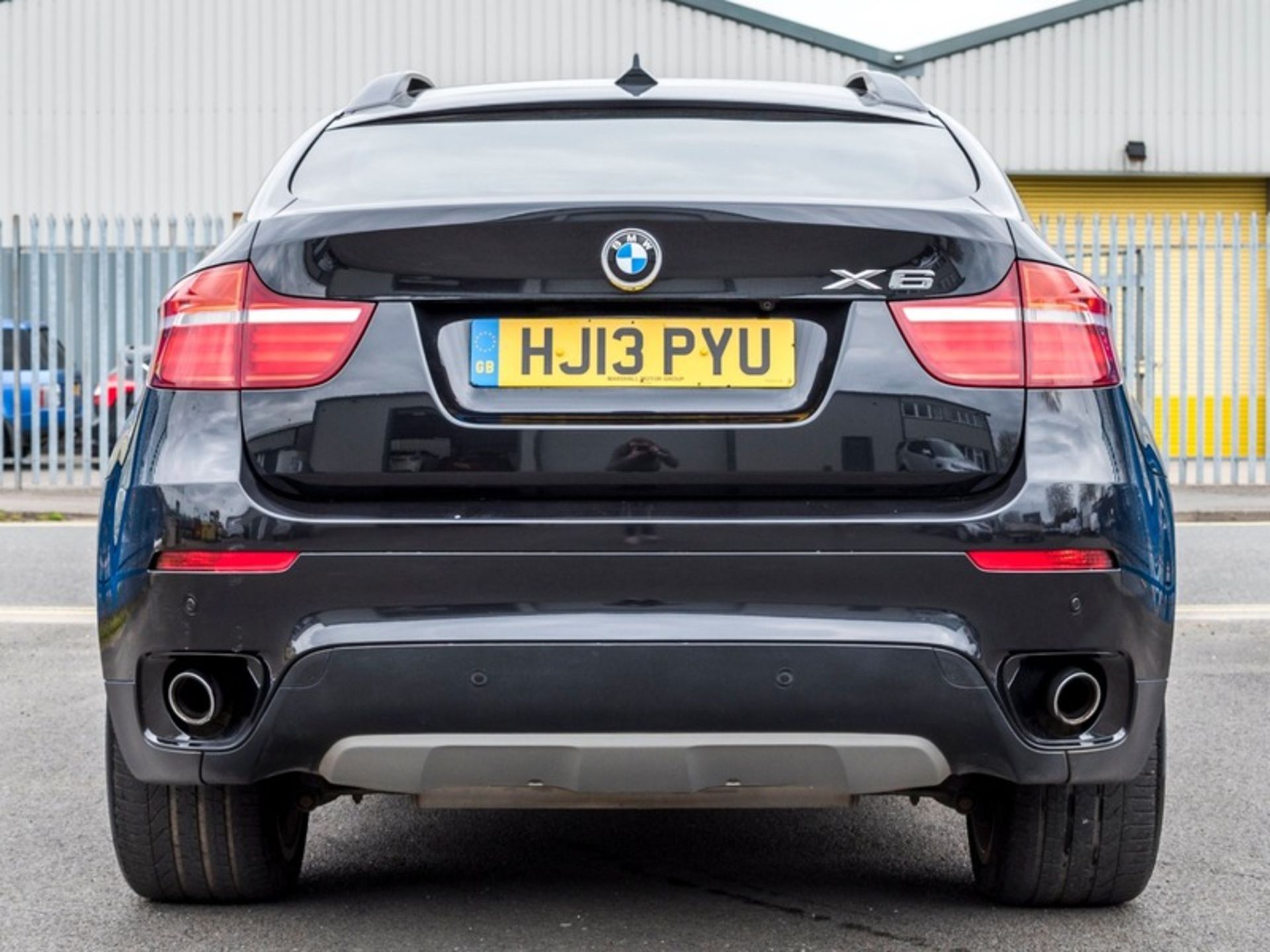 2013/13 REG BMW X6 XDRIVE 40D AUTO 3.0 DIESEL 4X4 BLACK, SHOWING 2 FORMER KEEPERS *NO VAT* - Image 3 of 28