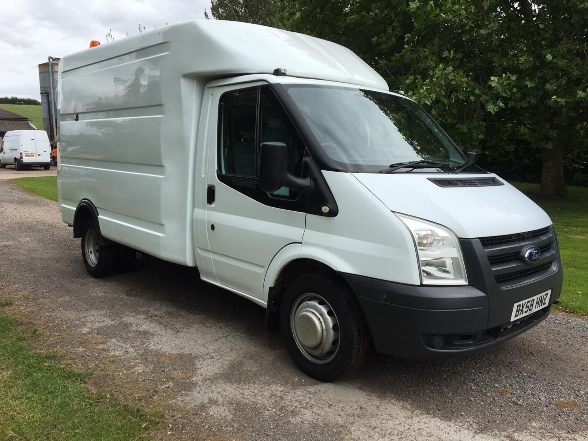 2008/58 REG FORD TRANSIT 100 T350M RWD AIR & ELECTRICS 2.4 DIESEL WHITE BOX VAN *PLUS VAT*