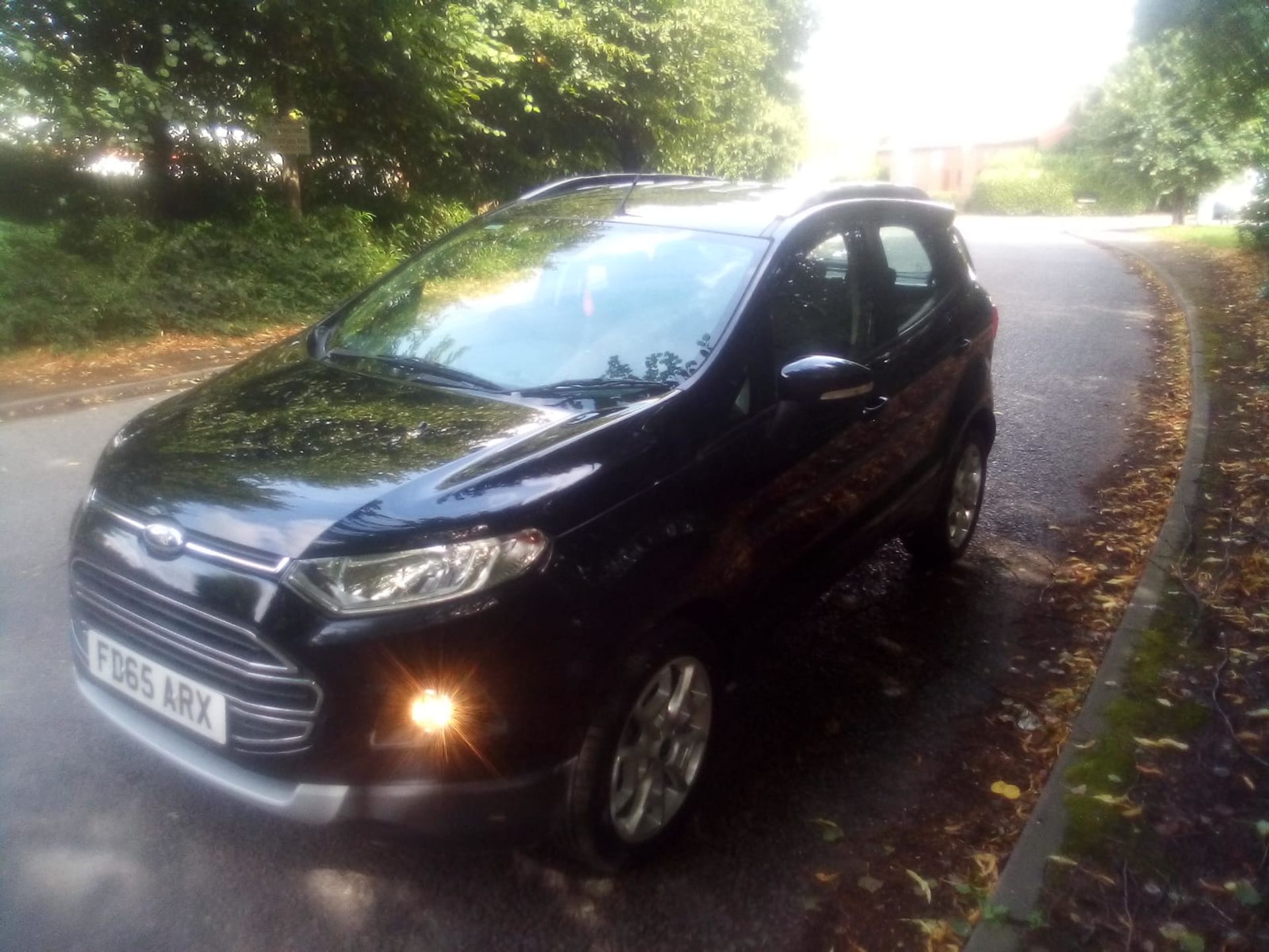 2015/65 REG FORD ECOSPORT TITANIUM AUTO 1.5 PETROL 5 DOOR, SHOWING 0 FORMER KEEPERS *NO VAT* - Image 3 of 10