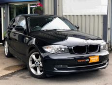 2008/08 REG BMW 118D EDITION ES 2.0 DIESEL BLACK 5 DOOR HATCHBACK *NO VAT*