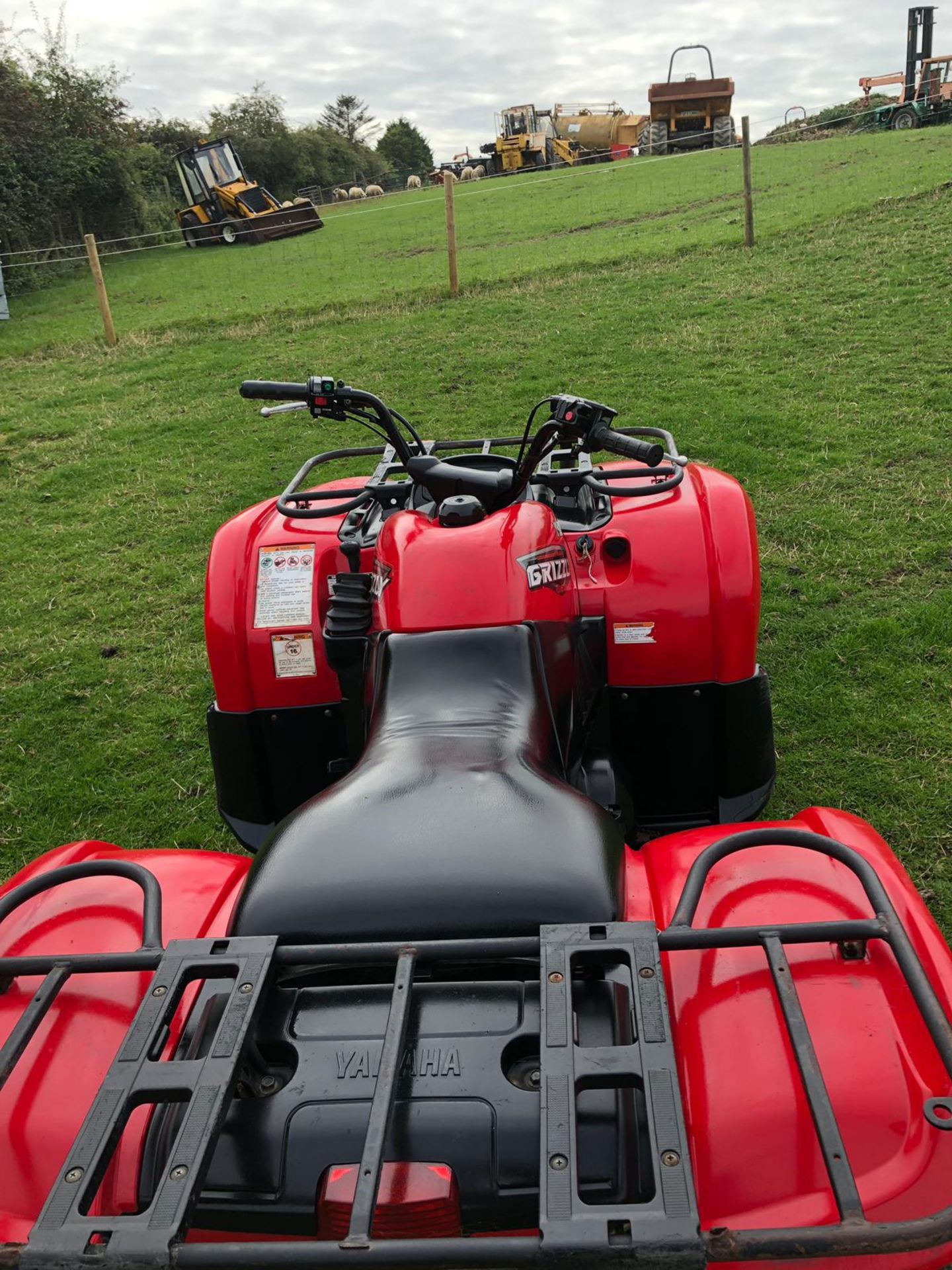 2010 YAMAHA GRIZZLY 660 4 WHEEL DRIVE FARM QUAD, RUNS & WORKS AS IT SHOULD *NO VAT* - Image 8 of 9