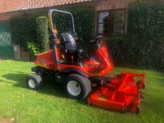 KUBOTA 3680 4x4, YEAR 2013, 60" REAR DISCHARGE UPFRONT ROTARY MOWER, HYDRO DRIVE. *PLUS VAT*