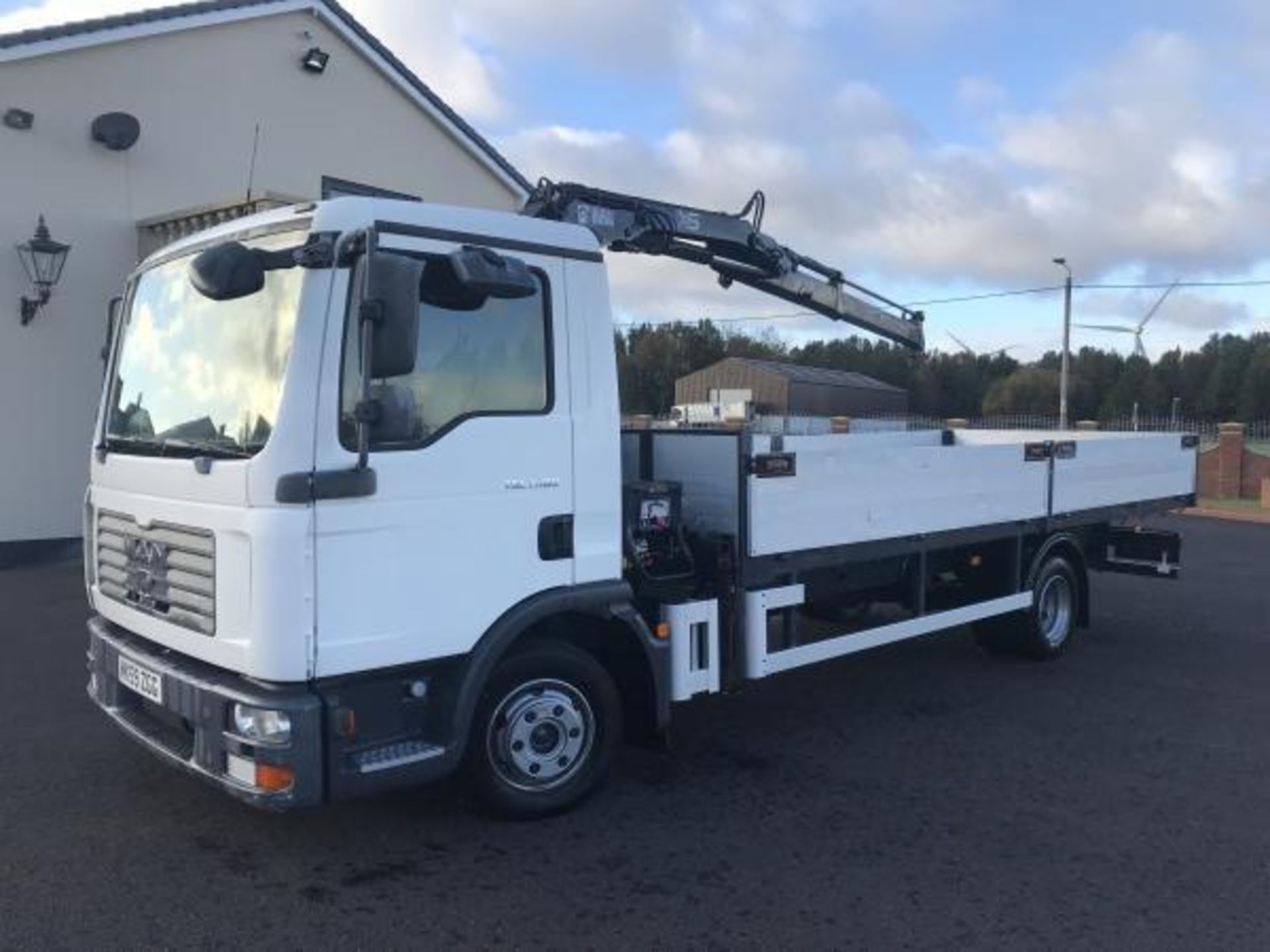 2009/59 REG MAN TGL 7.180 WITH HIAB 060 CRANE TGL CRANE MANUAL GEARBOX *PLUS VAT* - Image 3 of 18