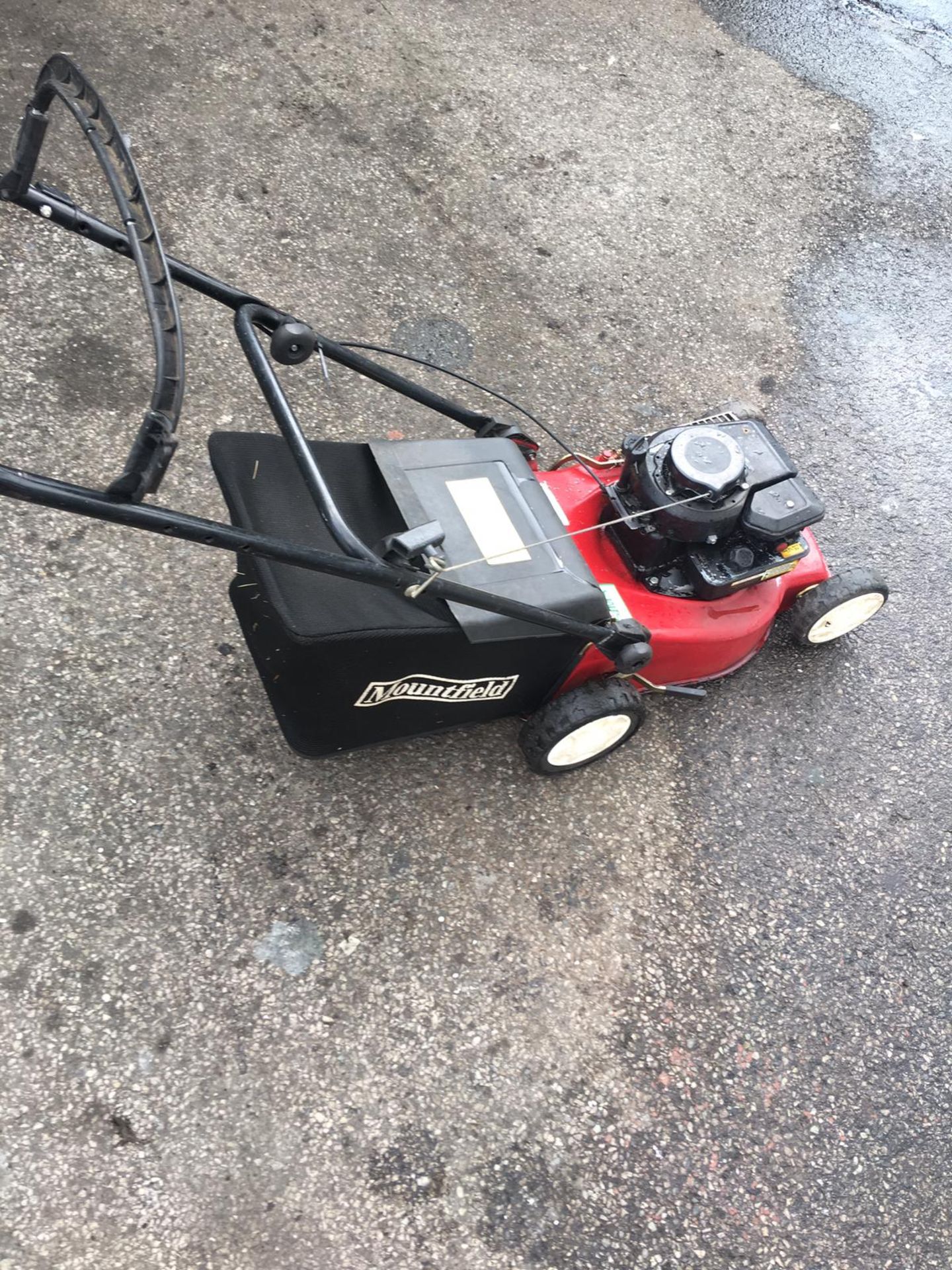 2002 CASTLEGARDEN MOUNTFIELD 23-1581-71 WALK BEHIND SELF PROPELLED PUSH MOWER 16" CUT *NO VAT* - Image 2 of 4