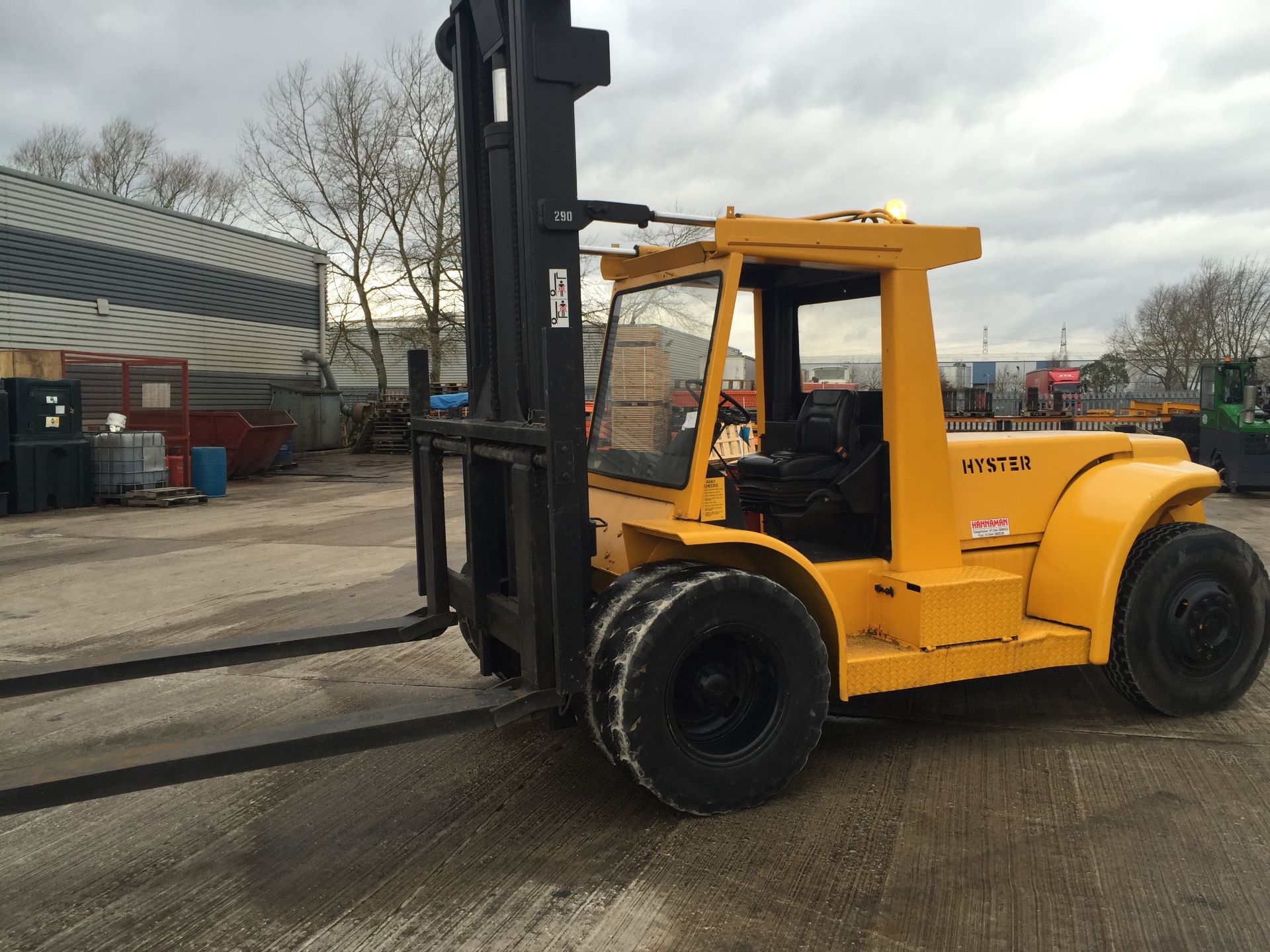 HYSTER H250H COUNTERBALANCE GAS POWERED FORKLIFT *PLUS VAT*