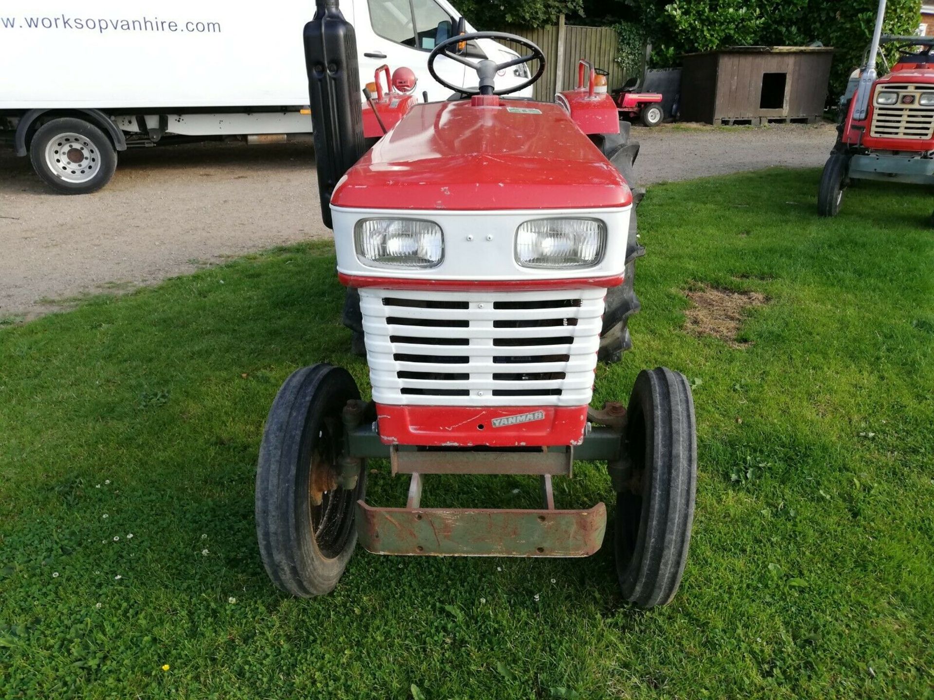 YANMAR YM2000 20HP 2WD COMPACT TRACTOR & ROTAVATOR *NO VAT* - Image 2 of 7