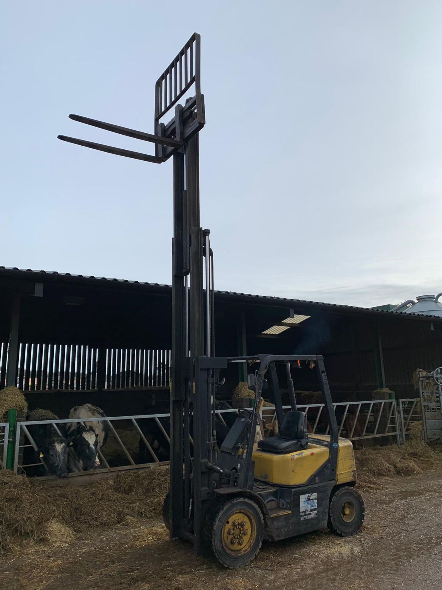 2003 DAEWOO D25S-3 2500KG DIESEL FORKLIFT CONTAINER SPEC WITH SIDE SHIFT *PLUS VAT*