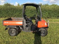 KUBOTA RTV 900 UTILITY VEHICLE 4X4 ROAD REGISTERED, TAXED READY FOR ROAD, HYDRAULIC TIP *PLUS VAT*