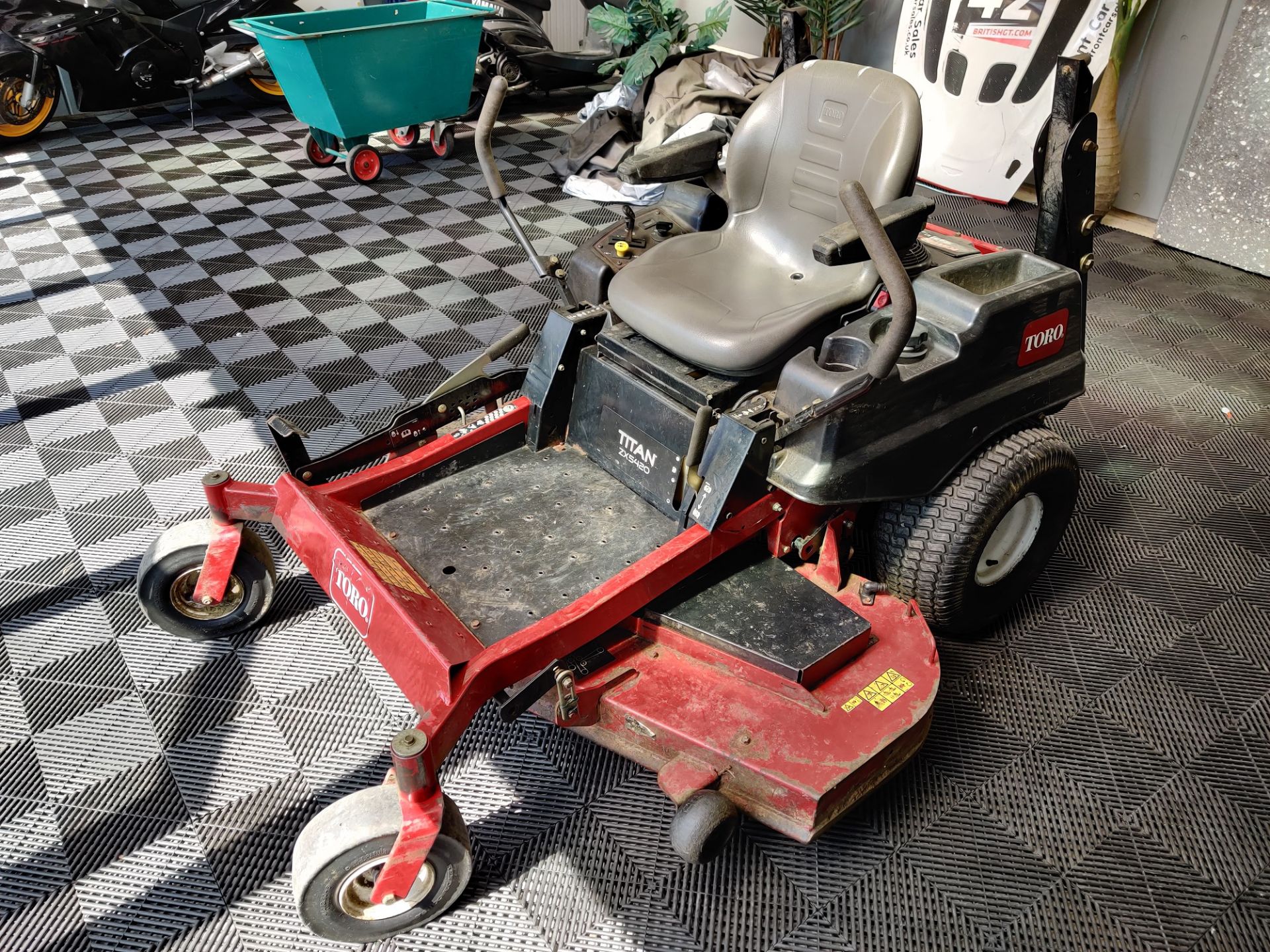 2013 TORO TITAN 5420 RIDE ON ZERO TURN 54" CUT KAWASAKI ENGINE LAWN MOWER, LOW HOURS *PLUS VAT* - Image 3 of 10