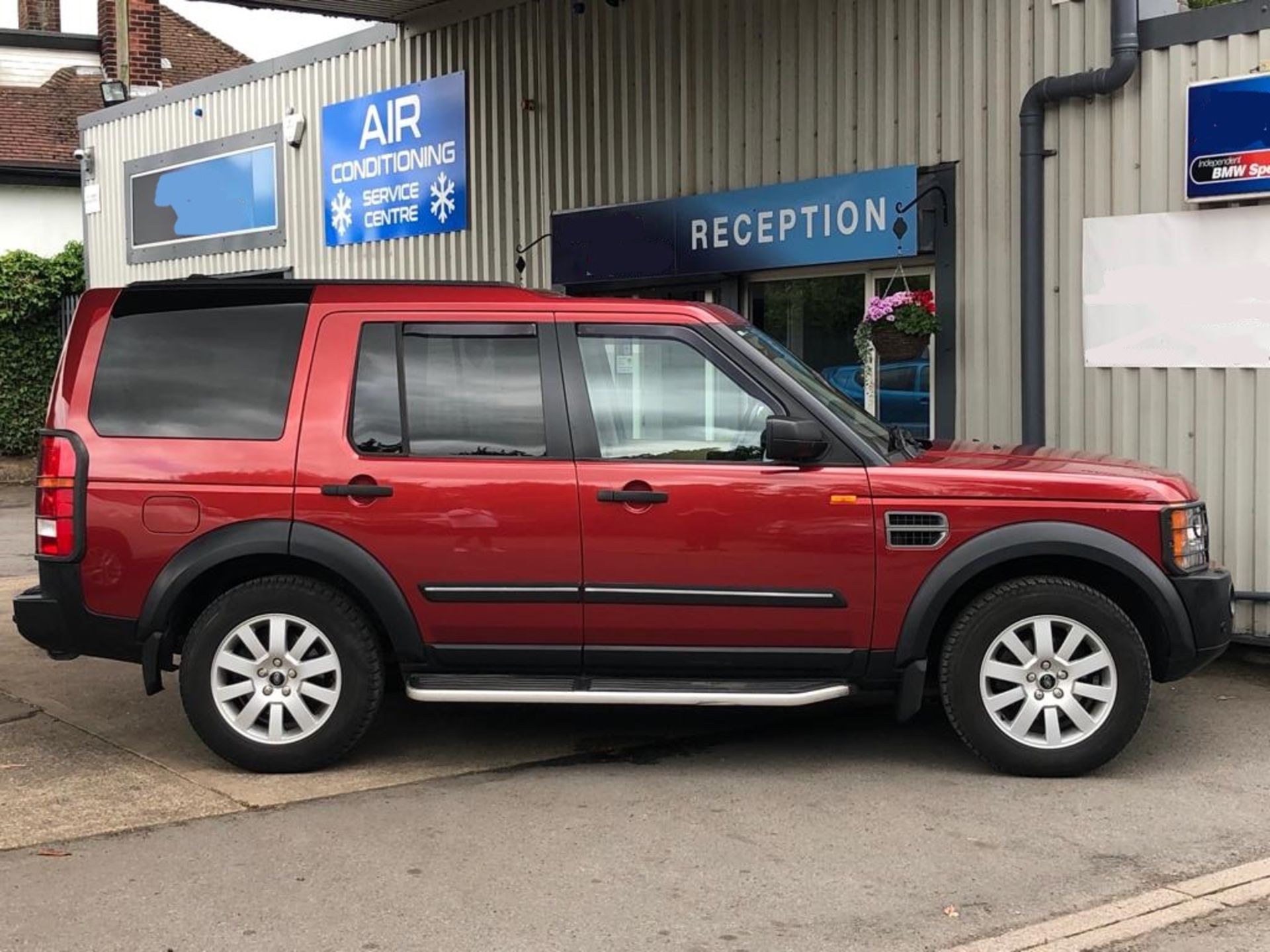 2006/56 REG LAND ROVER DISCOVERY 3 TDV6 SE AUTO 2.7 DIESEL 4X4 RED 7 SEATER *NO VAT* - Image 5 of 21