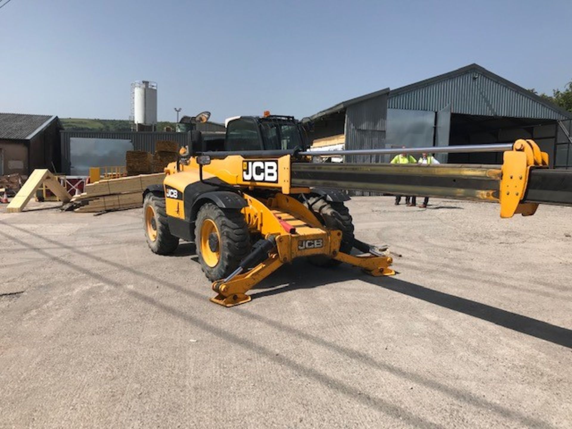 JCB 535-125 HI-VIZ DIESEL TELEHANDLER, YEAR 2012, RUNS, WORKS AND LIFTS *PLUS VAT* - Image 5 of 7