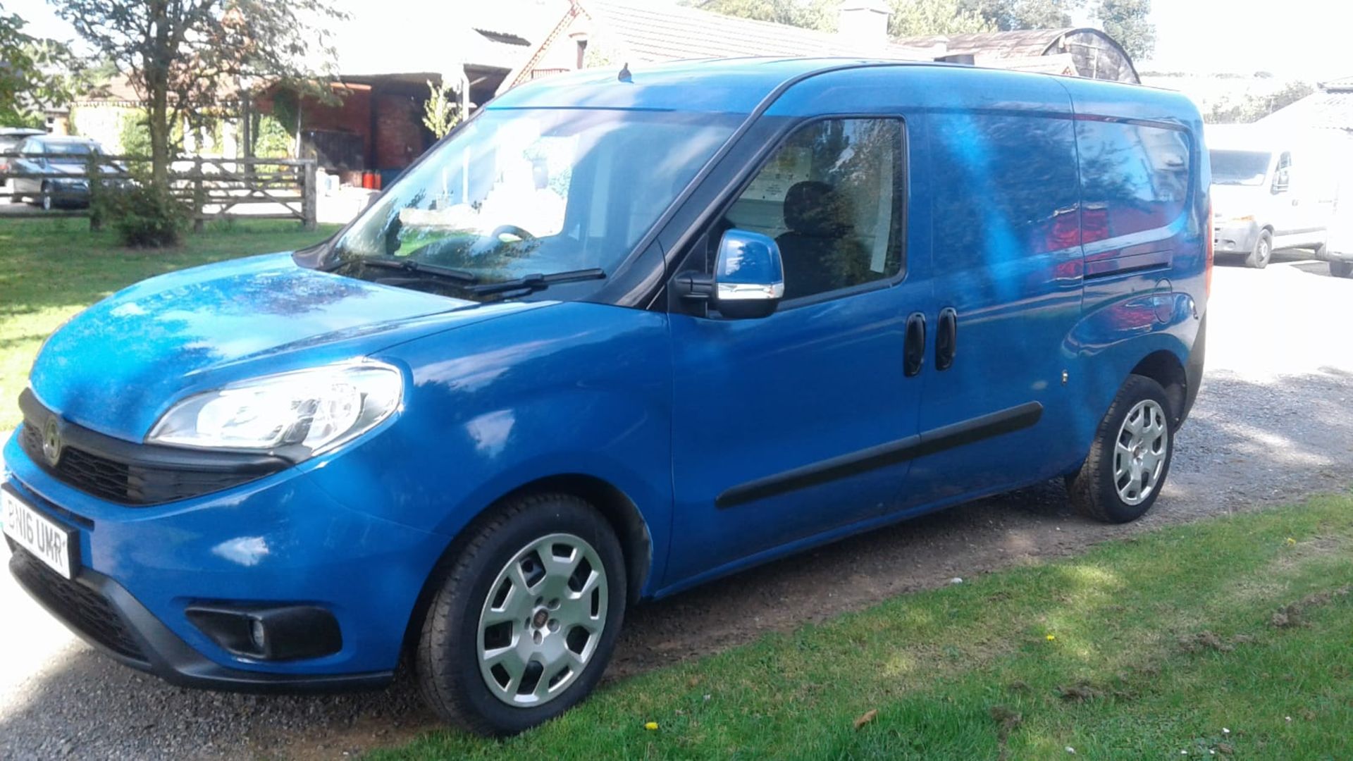 2016/16 REG FIAT DOBLO SX MULTI-JET 1.25 DIESEL BLUE PANEL VAN, SHOWING 0 FORMER KEEPERS *NO VAT* - Image 6 of 12