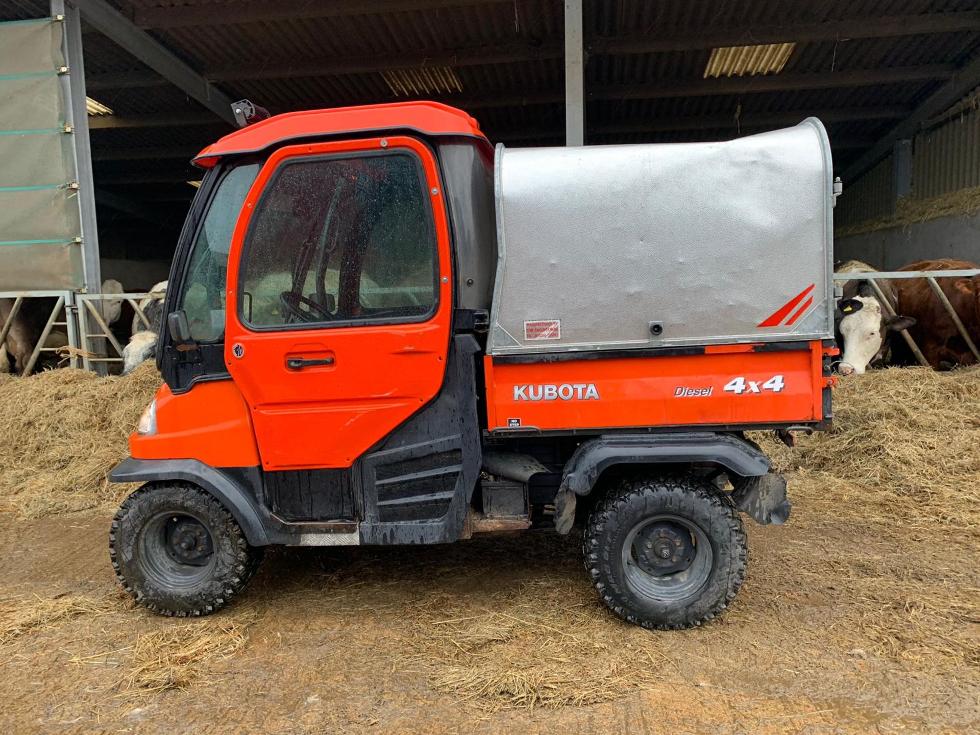 2008 KUBOTA RTV900-EU 4WD DIESEL 2 SEATER BUGGY *PLUS VAT* - Bild 5 aus 13