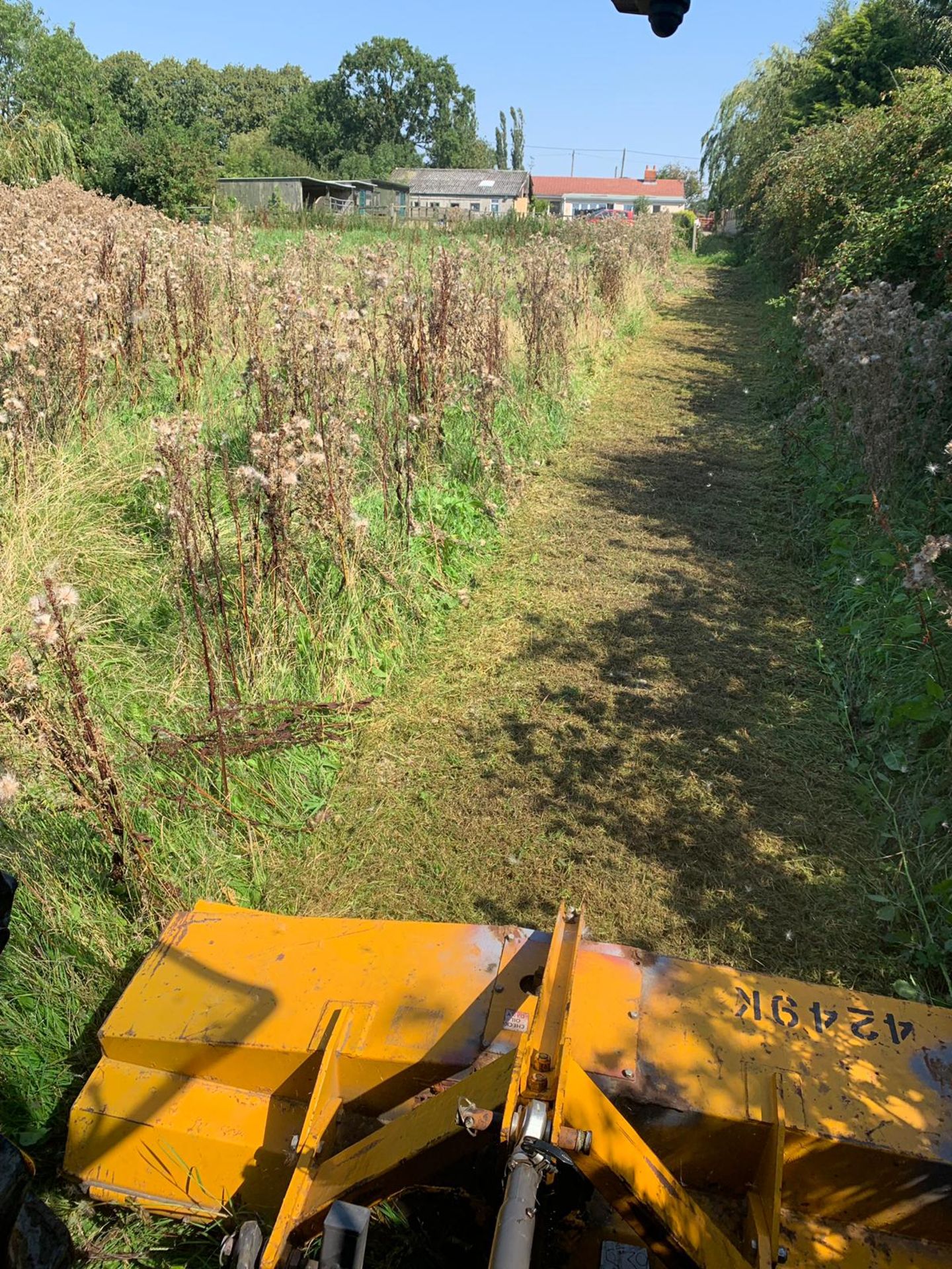 BOMFORD FLAIL MOWER, 6 FOOT CUT, WORKS WELL *PLUS VAT* - Bild 2 aus 12