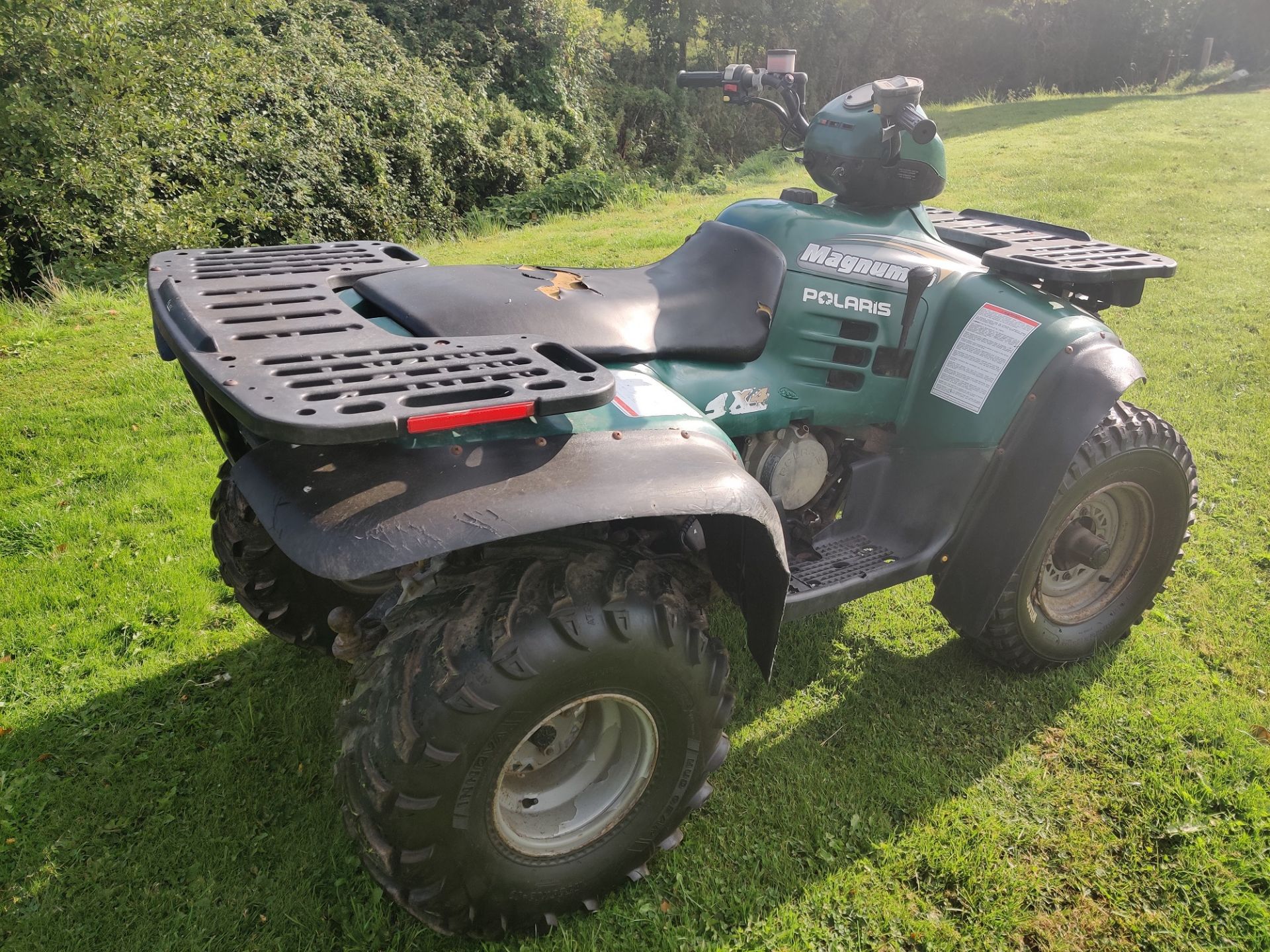 POLARIS MAGNUM 500CC HDSII 4X4 QUADBIKE GREEN, YEAR 2000 *PLUS VAT* - Image 7 of 9