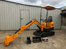 MINI EXCAVATOR BRAND NEW JUNE 2019, RHINOCEROS XN08, LATEST MODEL SERIES 2