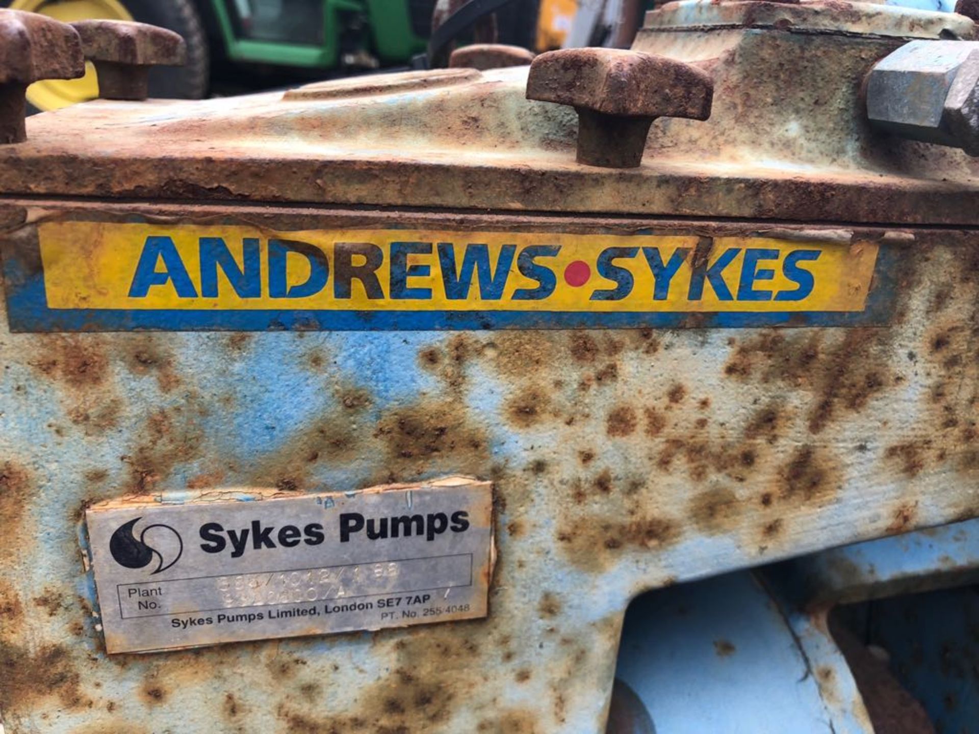 ANDREW SYKES UNIVAC LISTER PETTER WATER PUMP ON TRAILER - UNTESTED *PLUS VAT* - Image 6 of 6