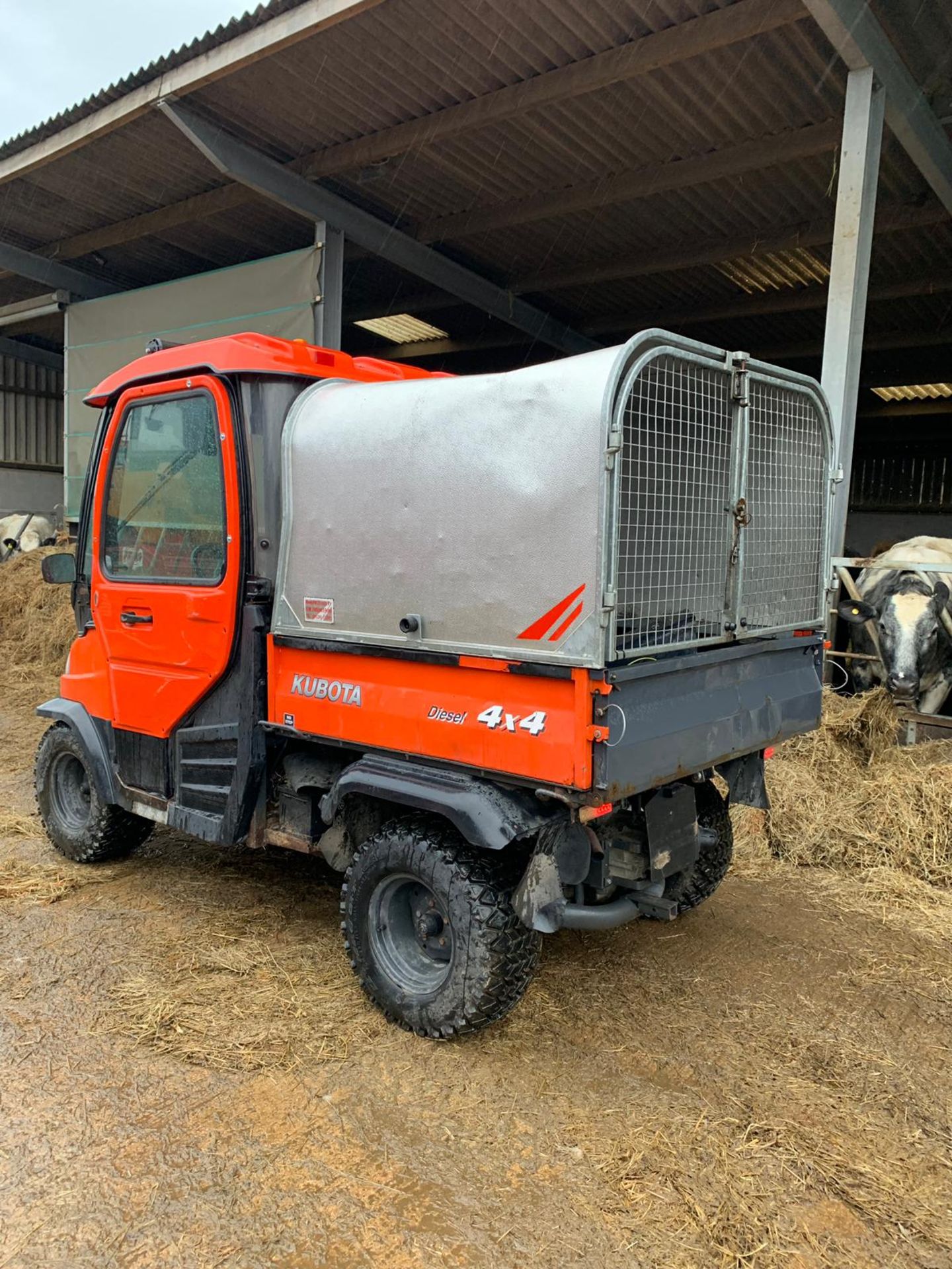 2008 KUBOTA RTV900-EU 4WD DIESEL 2 SEATER BUGGY *PLUS VAT* - Bild 4 aus 13