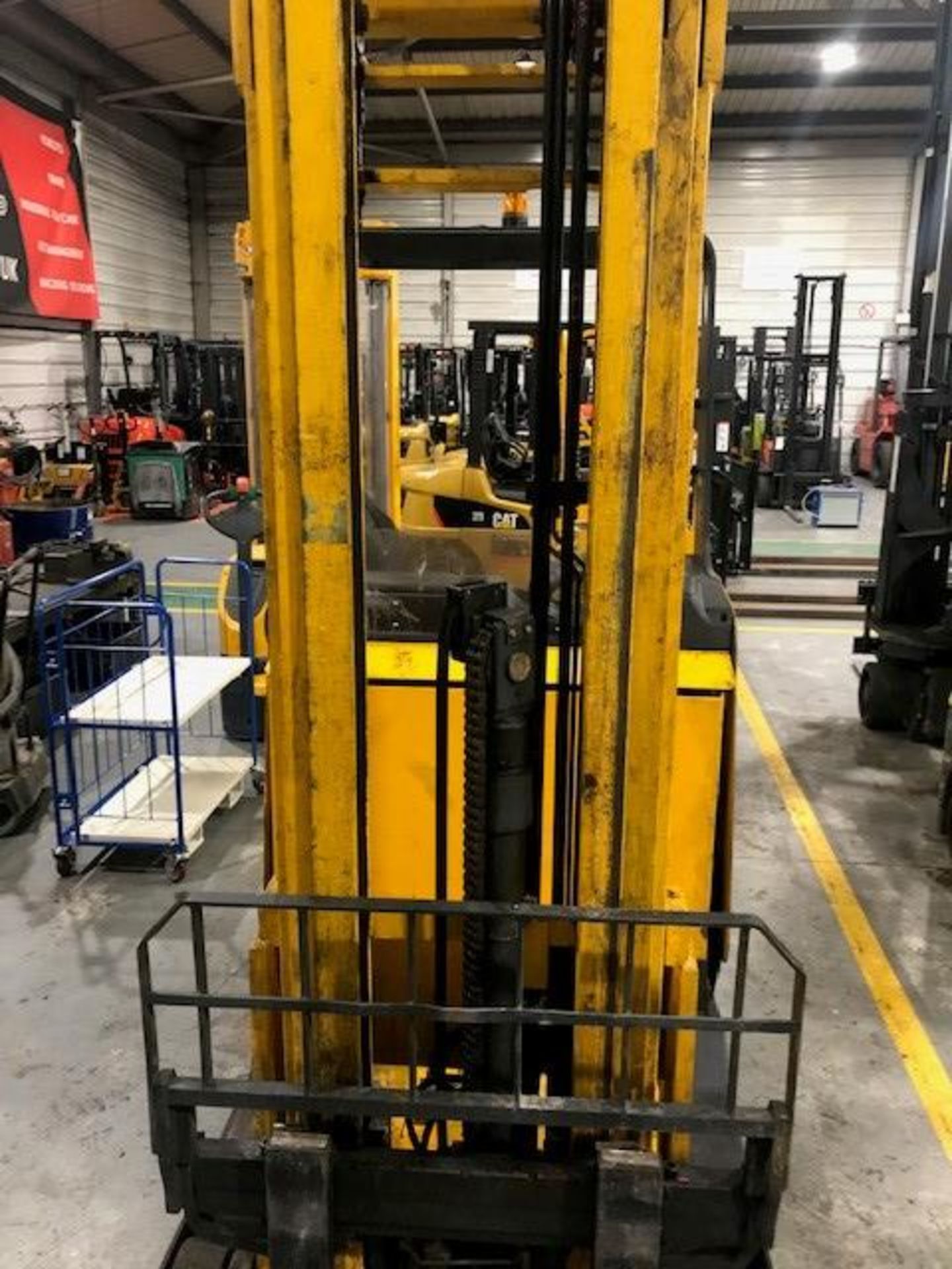 JUNGHEINRICH ETM114 REACH ELECTRIC FORKLIFT, YEAR 2004, TRIPLE MAST *PLUS VAT* - Bild 4 aus 4