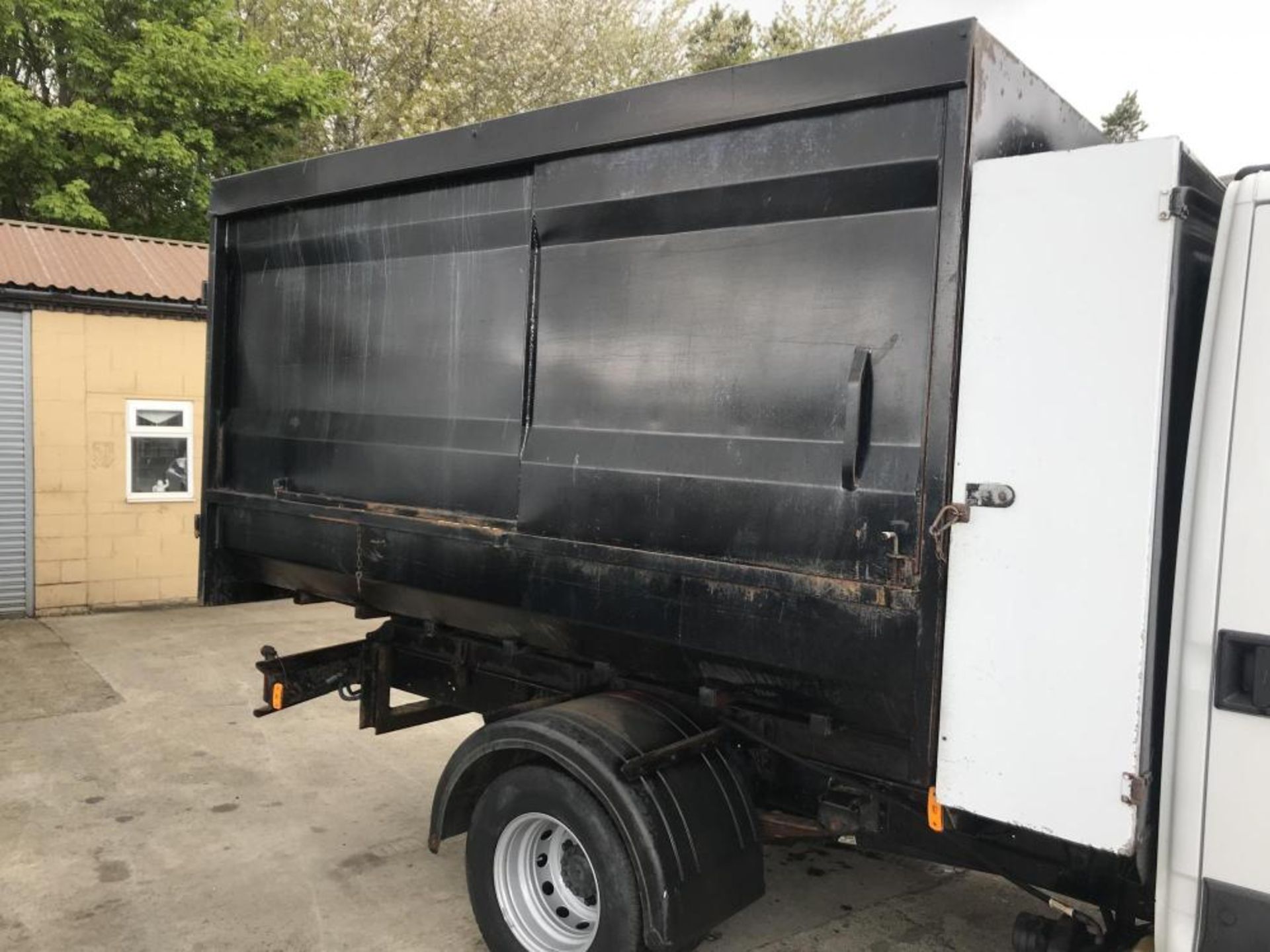 2010/60 REG IVECO DAILY 70C17 CREW CAB TIPPER EX-COUNCIL WITH SIDE BIN LIFT *PLUS VAT* - Bild 5 aus 12