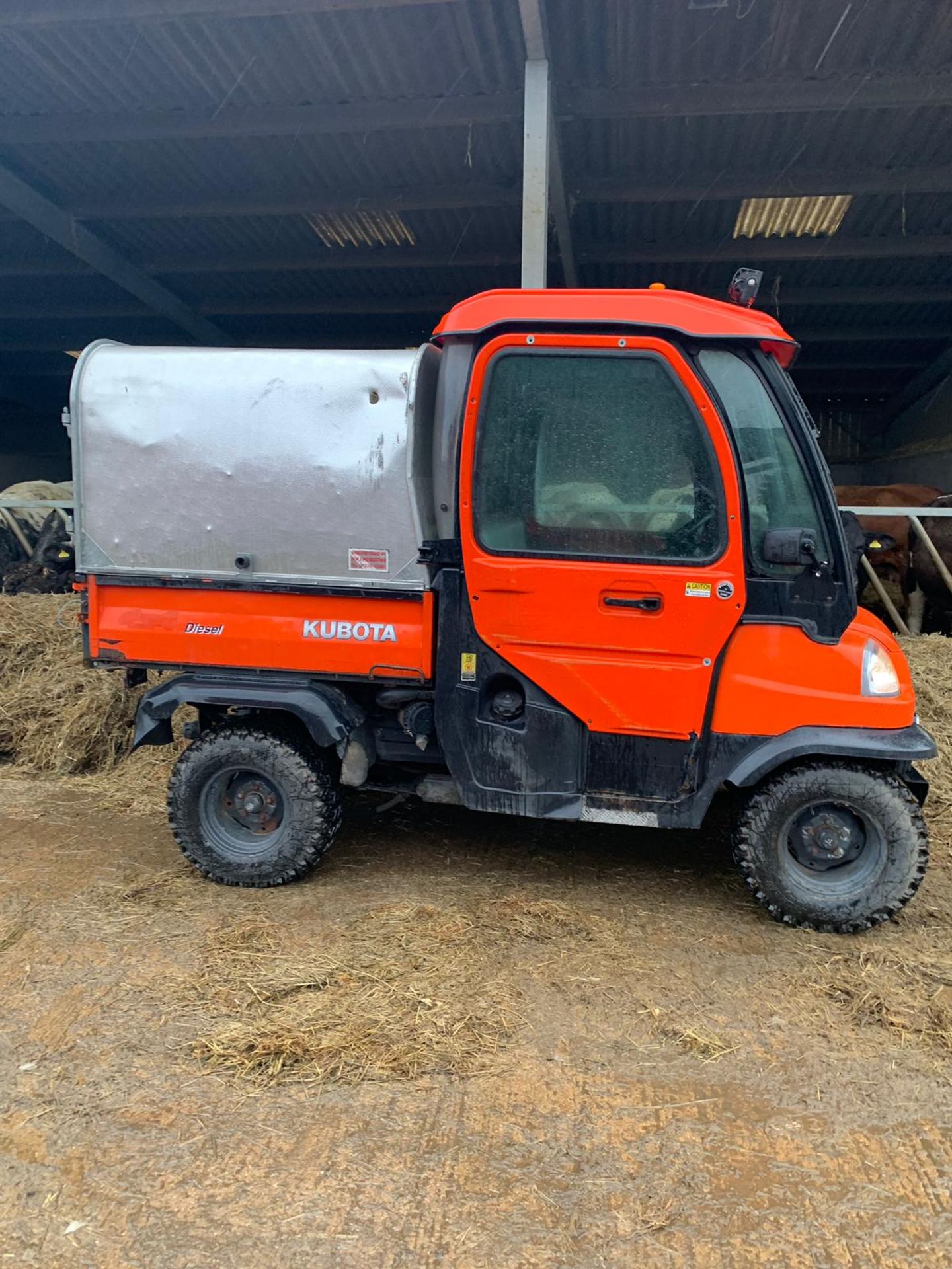 2008 KUBOTA RTV900-EU 4WD DIESEL 2 SEATER BUGGY *PLUS VAT* - Bild 7 aus 13