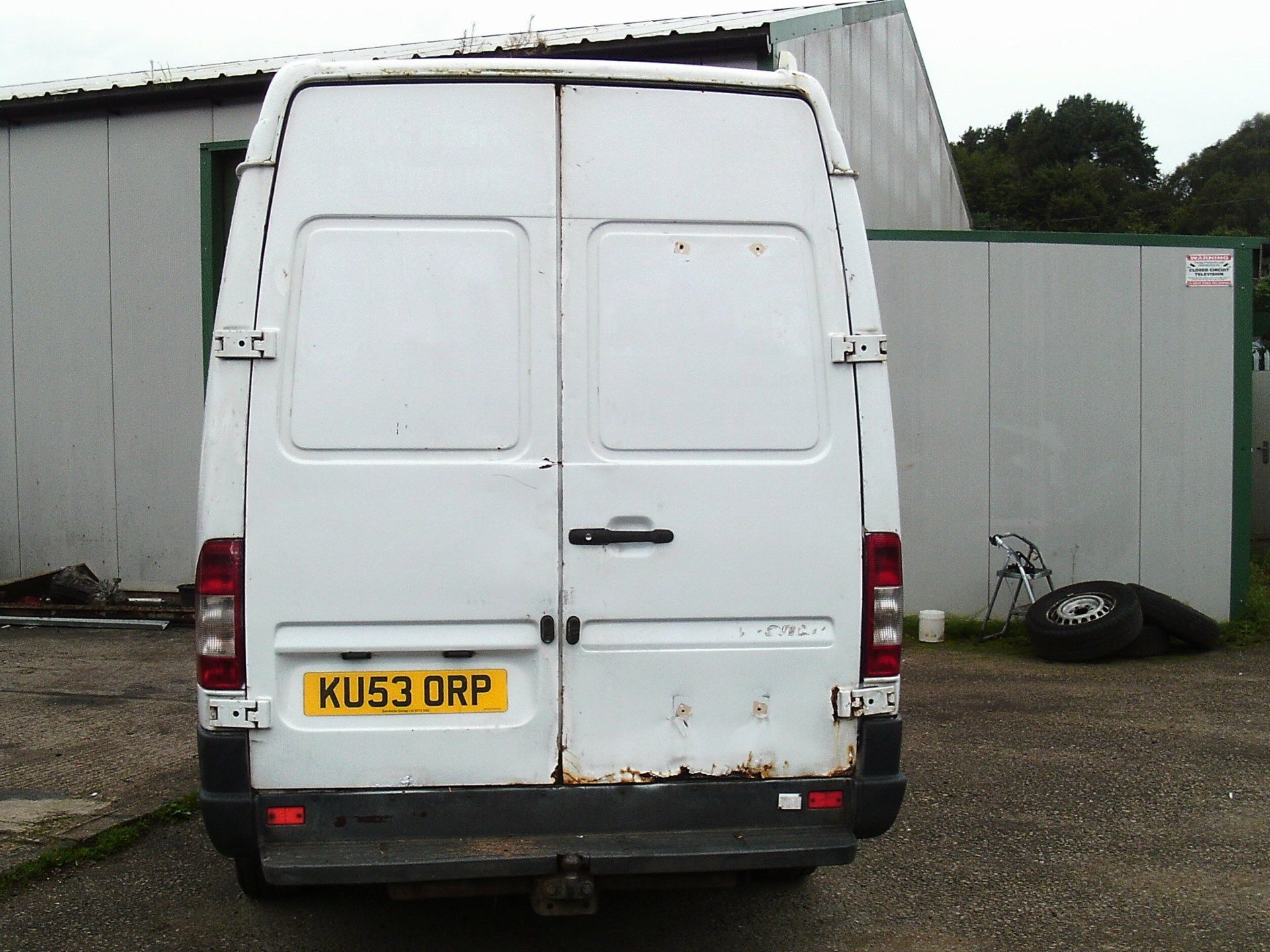 2003/53 REG MERCEDES SPRINTER 311 CDI MWB 2.2 DIESEL PANEL VAN, SHOWING 1 FORMER KEEPER *PLUS VAT* - Image 5 of 10