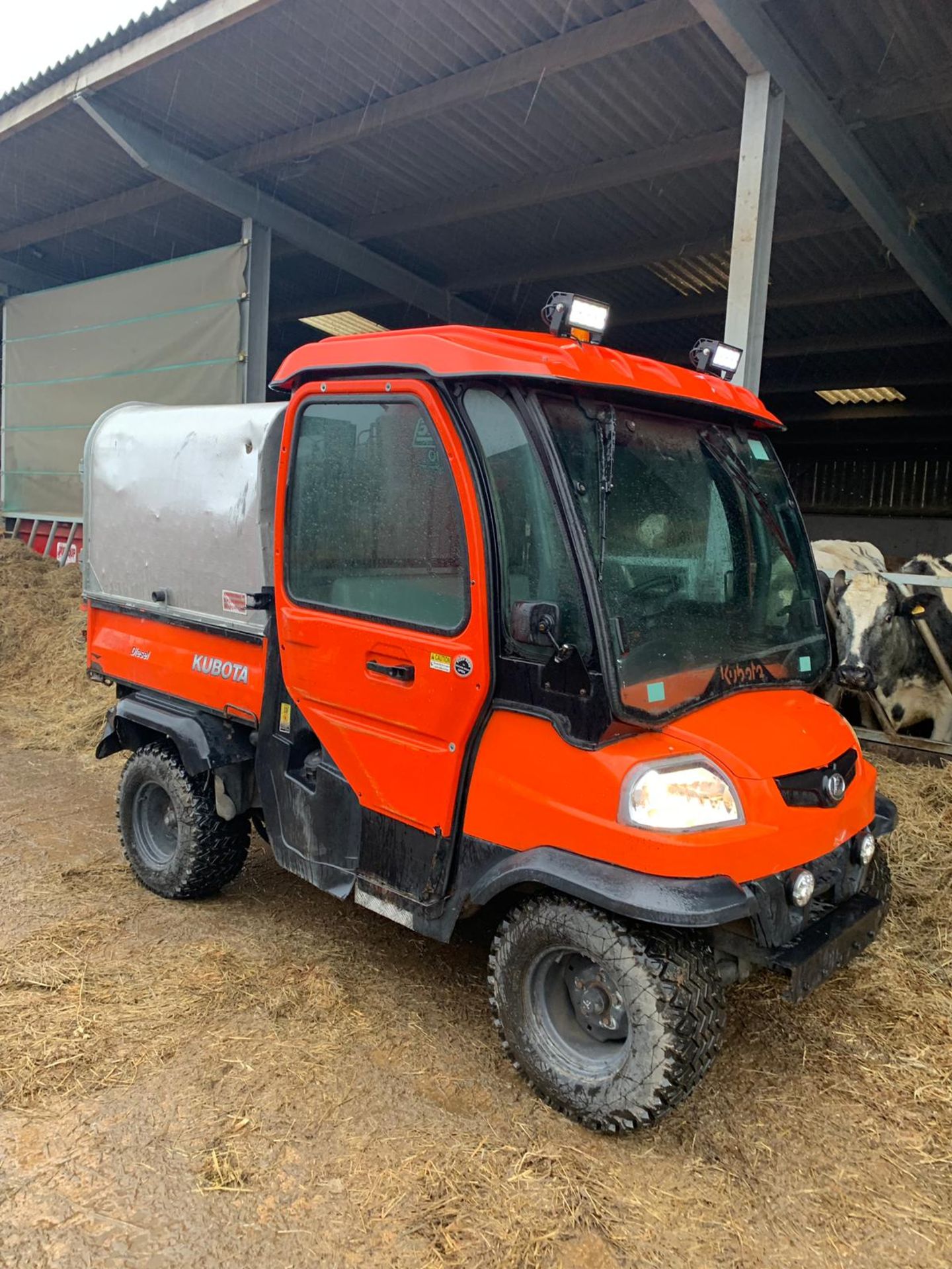 2008 KUBOTA RTV900-EU 4WD DIESEL 2 SEATER BUGGY *PLUS VAT* - Bild 8 aus 13