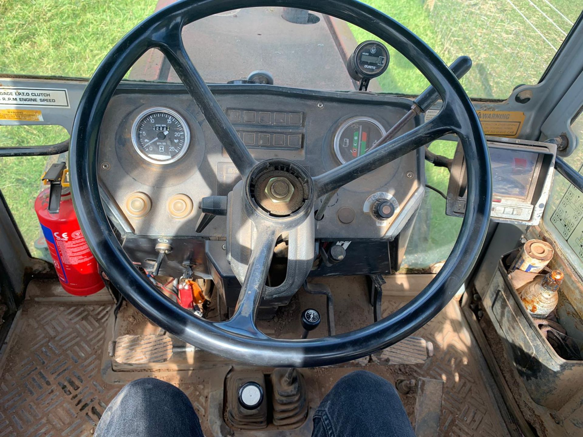 1985/C REG MASSEY FERGUSON 698T TRACTOR, REVERSING CAMERA, CAB HEATER, RUNS AND WORKS *PLUS VAT* - Bild 13 aus 16