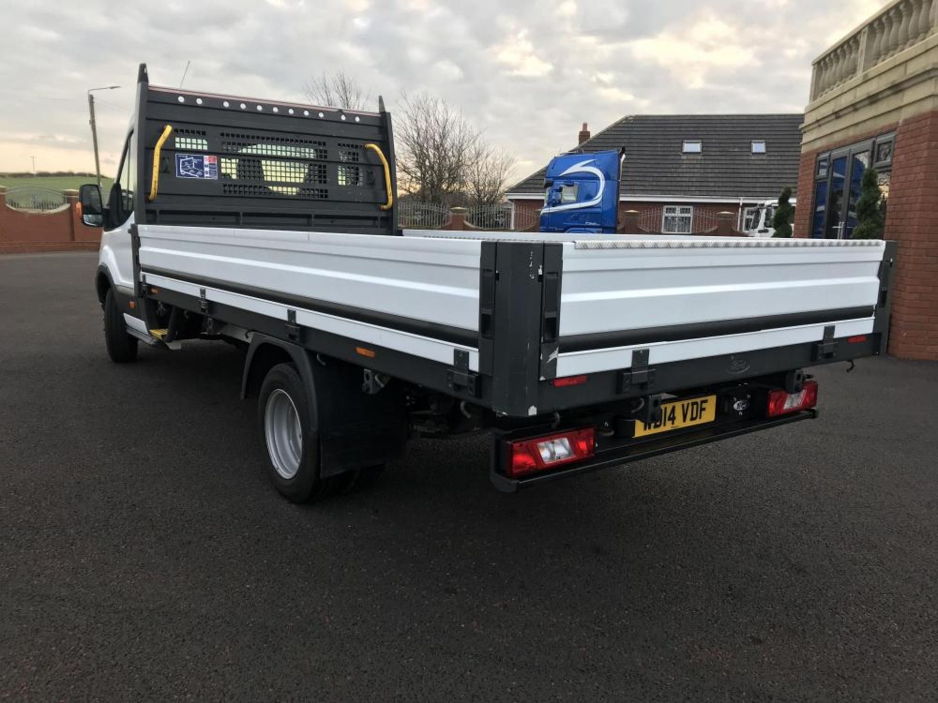 2014/14 REG FORD TRANSIT LWB 155BHP T350 DROPSIDE LORRY, SHOWING 1 FORMER KEEPER *PLUS VAT* - Bild 4 aus 11