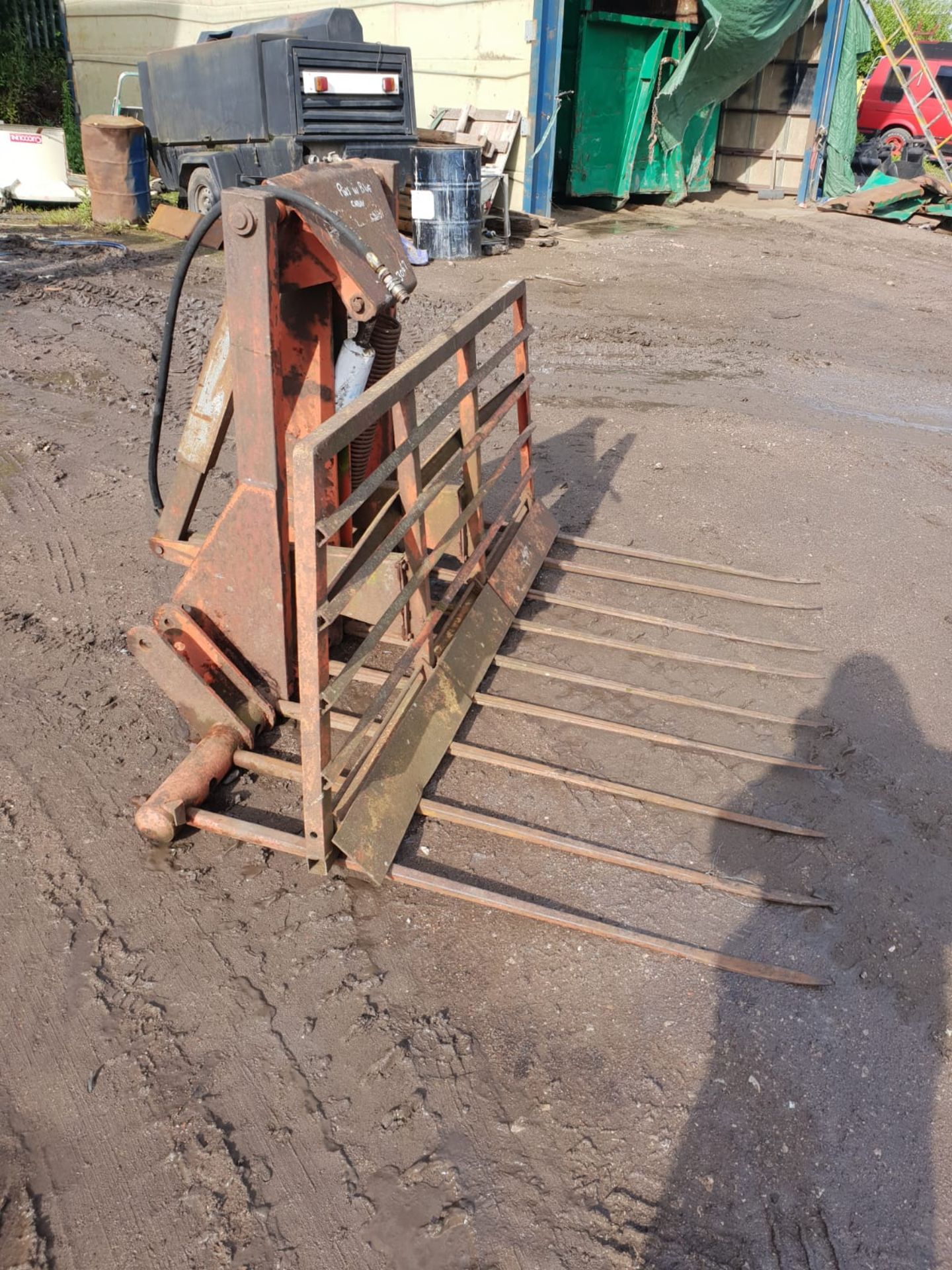 BUCKRAKE HYDRAULIC TRAILER PUSH OFF GOOD CONDITION *NO VAT*