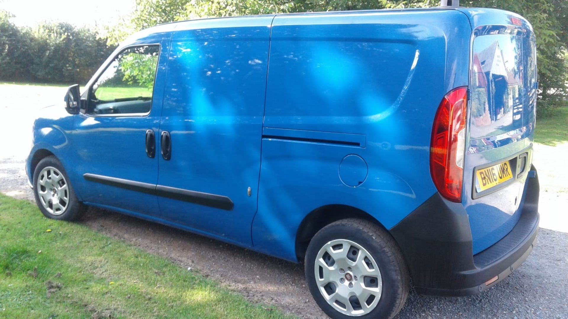 2016/16 REG FIAT DOBLO SX MULTI-JET 1.25 DIESEL BLUE PANEL VAN, SHOWING 0 FORMER KEEPERS *NO VAT* - Image 3 of 12