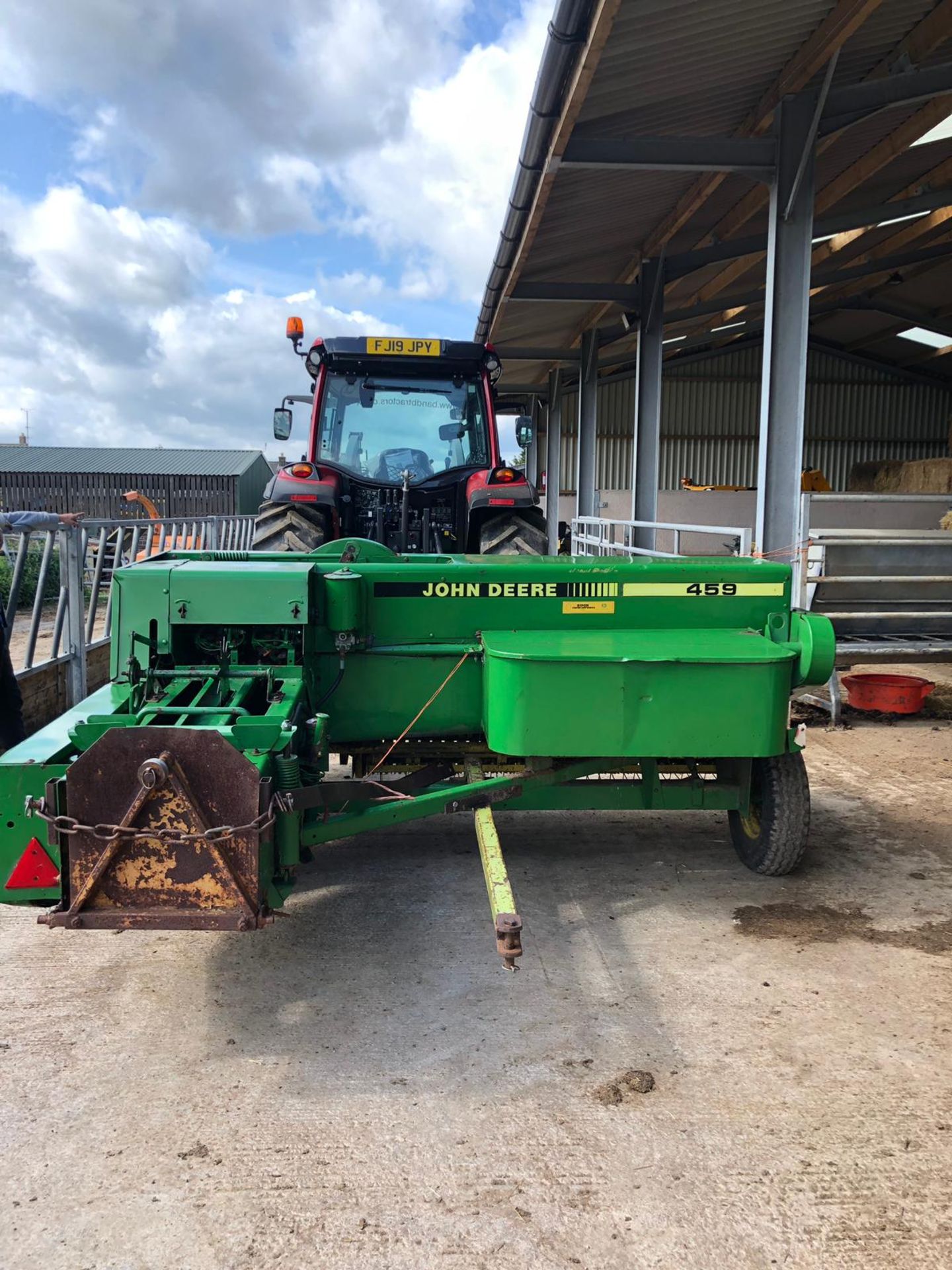 JOHN DEERE 459 BALER, HIGH CAPACITY BALER, IN VERY GOOD CONDITION *NO VAT* - Image 5 of 9