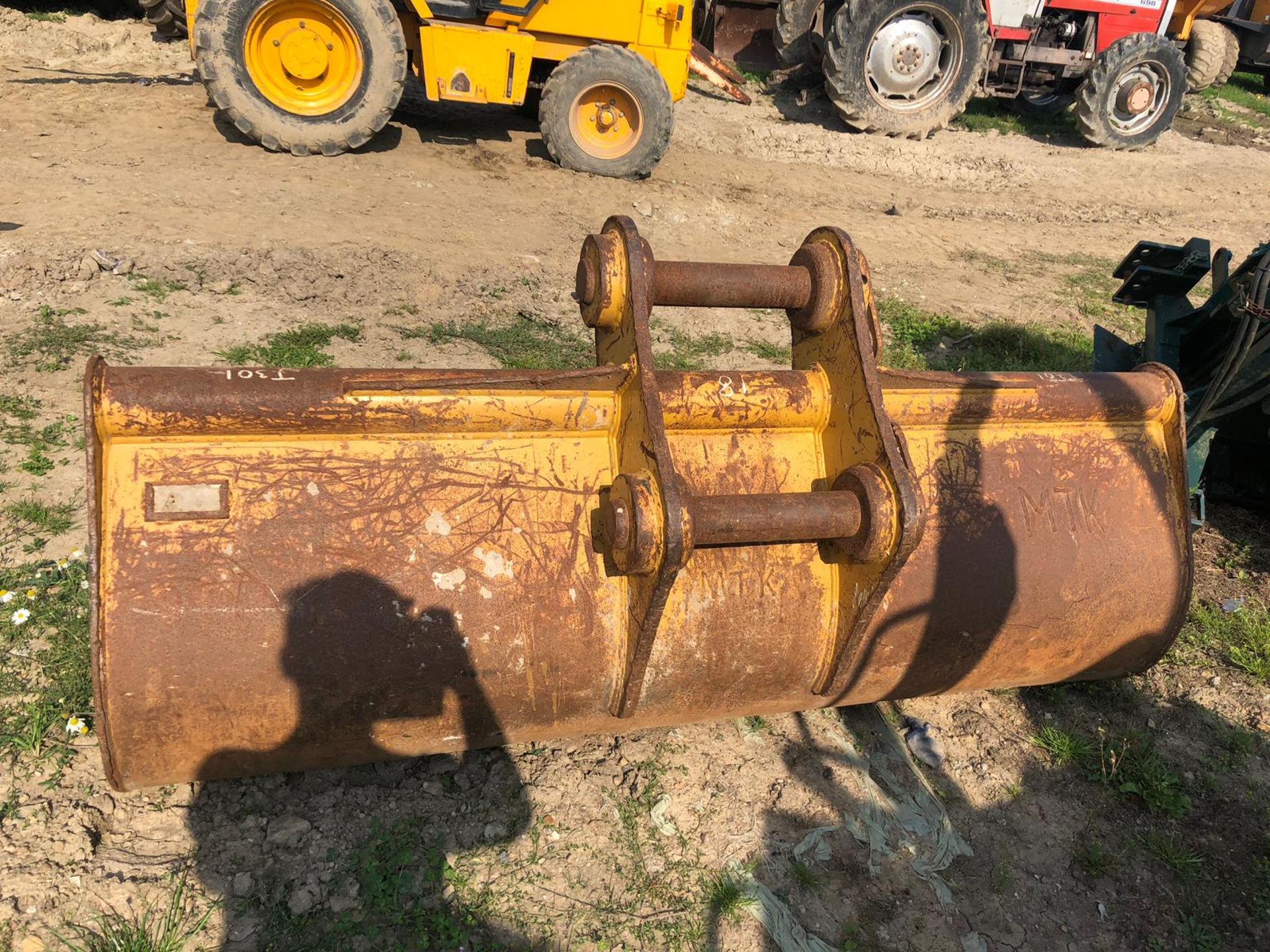 DITCHING. GRADING BUCKET 7FT TO FIT 21TON EXCAVATOR 80MM PINS *NO VAT* - Bild 3 aus 4