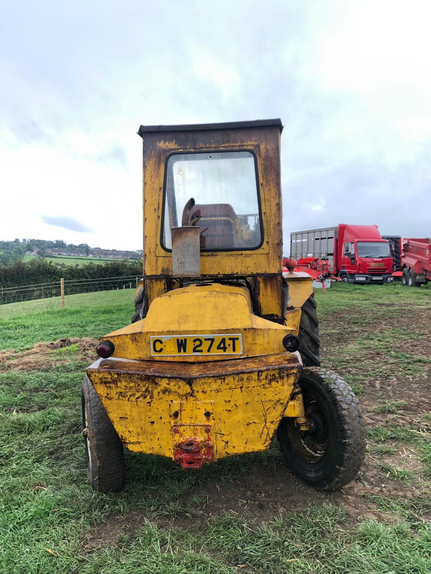 BONSER ROUGH TERRAIN FORK LIFT 3 STAGE MAST CONTAINER SPEC, RUNS WORKS AND LIFTS *NO VAT* - Image 6 of 6