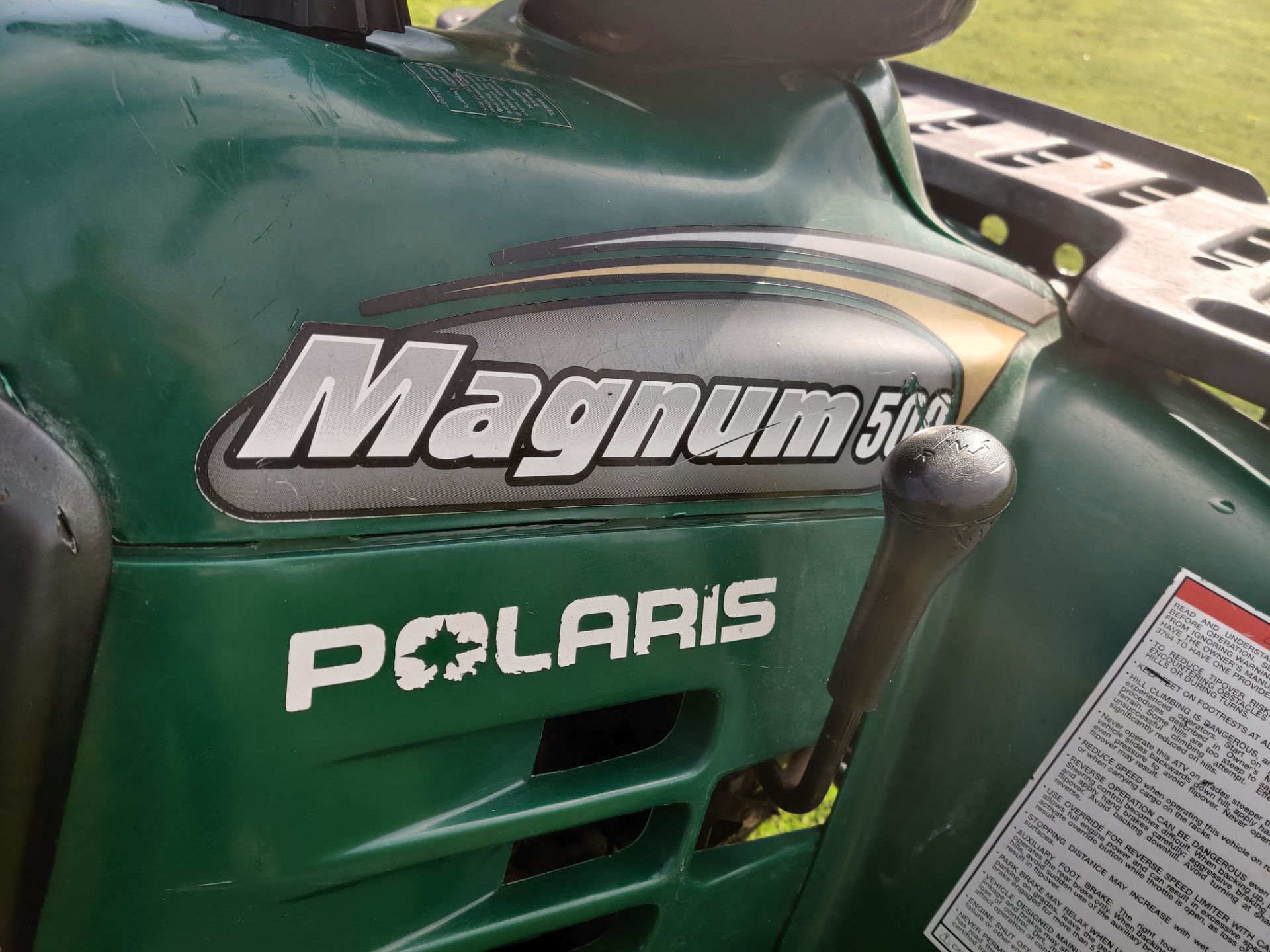 POLARIS MAGNUM 500CC HDSII 4X4 QUADBIKE GREEN, YEAR 2000 *PLUS VAT* - Bild 8 aus 8