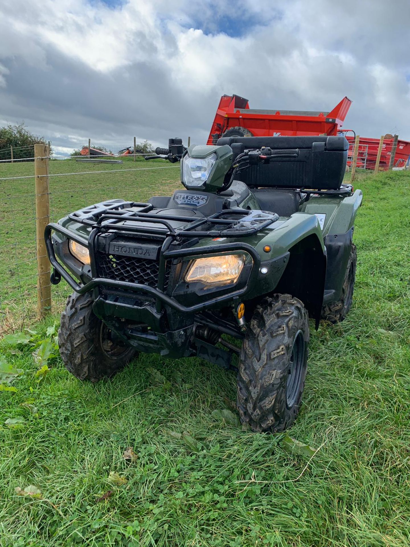 2019 HONDA TRX 500 FM 4WD QUAD 475CC PETROL, ROAD REGISTERED, SHOWING 0 FORMER KEEPERS *PLUS VAT* - Bild 4 aus 14