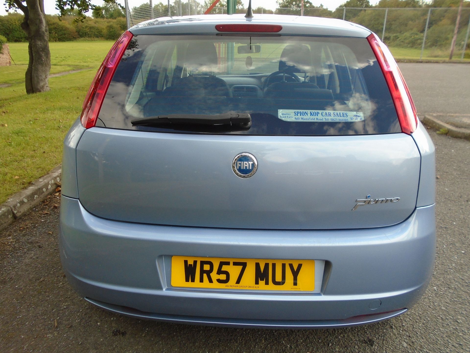 2007/57 REG FIAT GRANDE PUNTO ACTIVE 65 BLUE 1.25 PETROL, SHOWING 2 FORMER KEEPERS *NO VAT* - Bild 3 aus 9